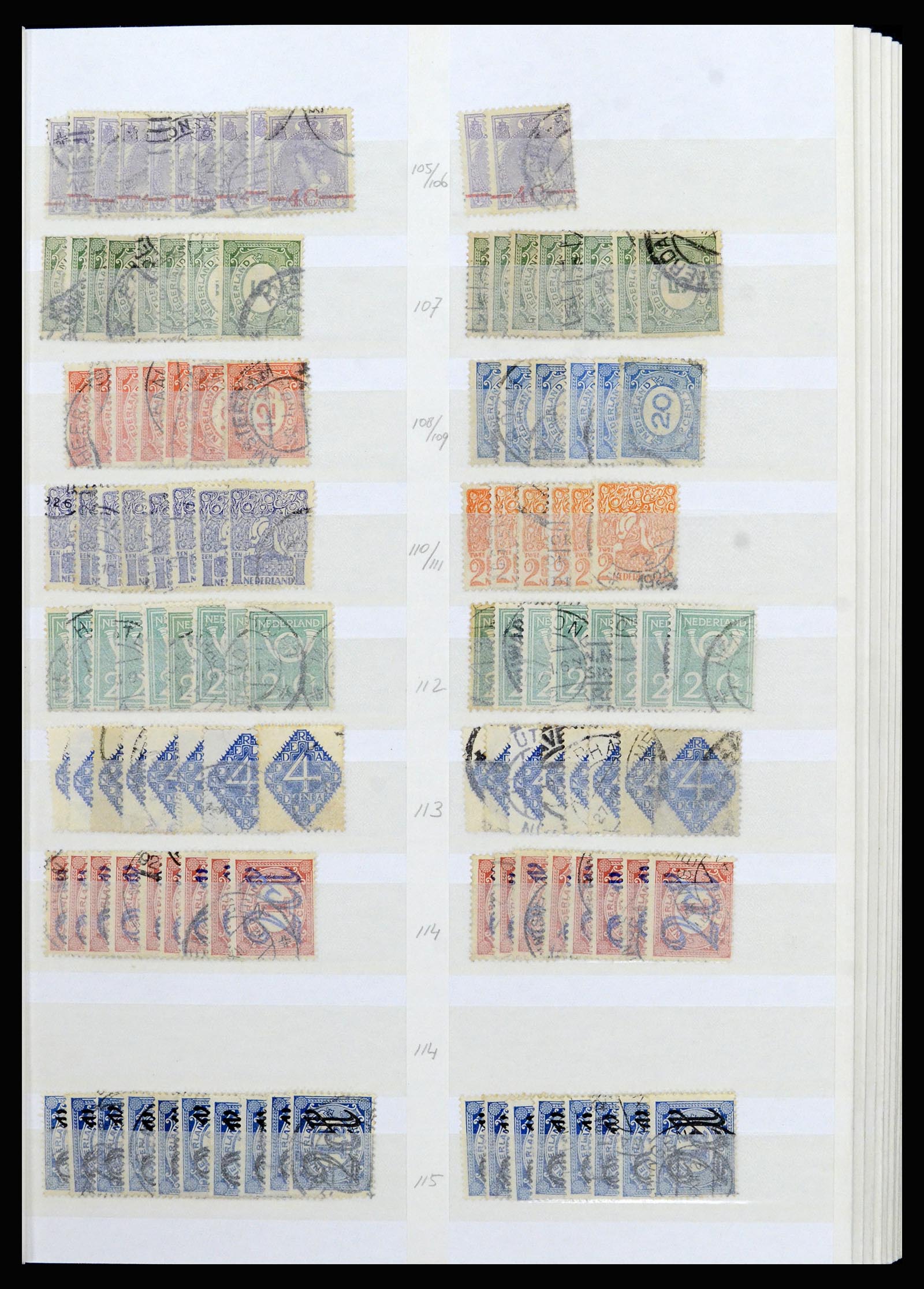37218 009 - Postzegelverzameling 37218 Nederland 1852-1967.