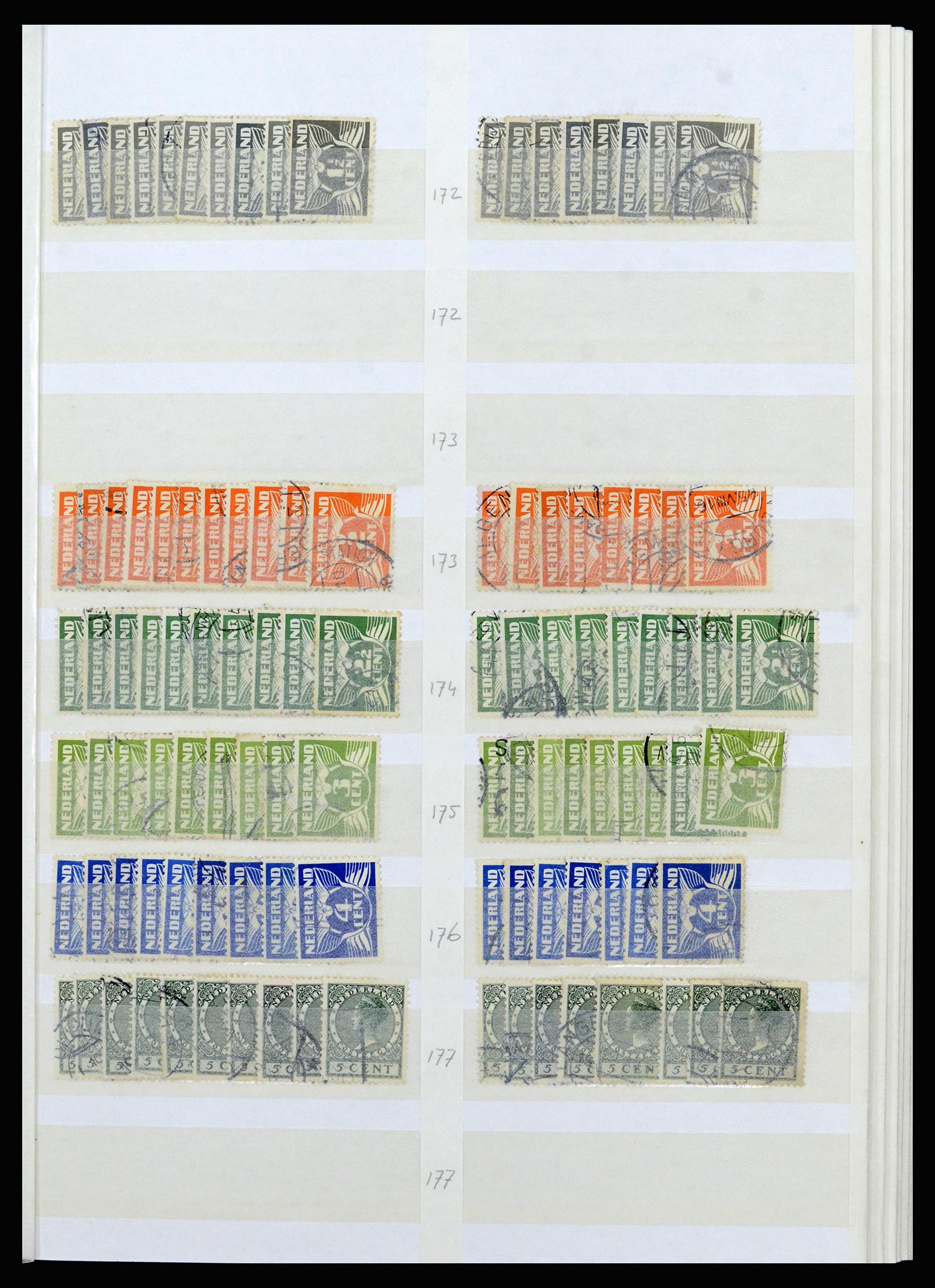 37218 015 - Postzegelverzameling 37218 Nederland 1852-1967.