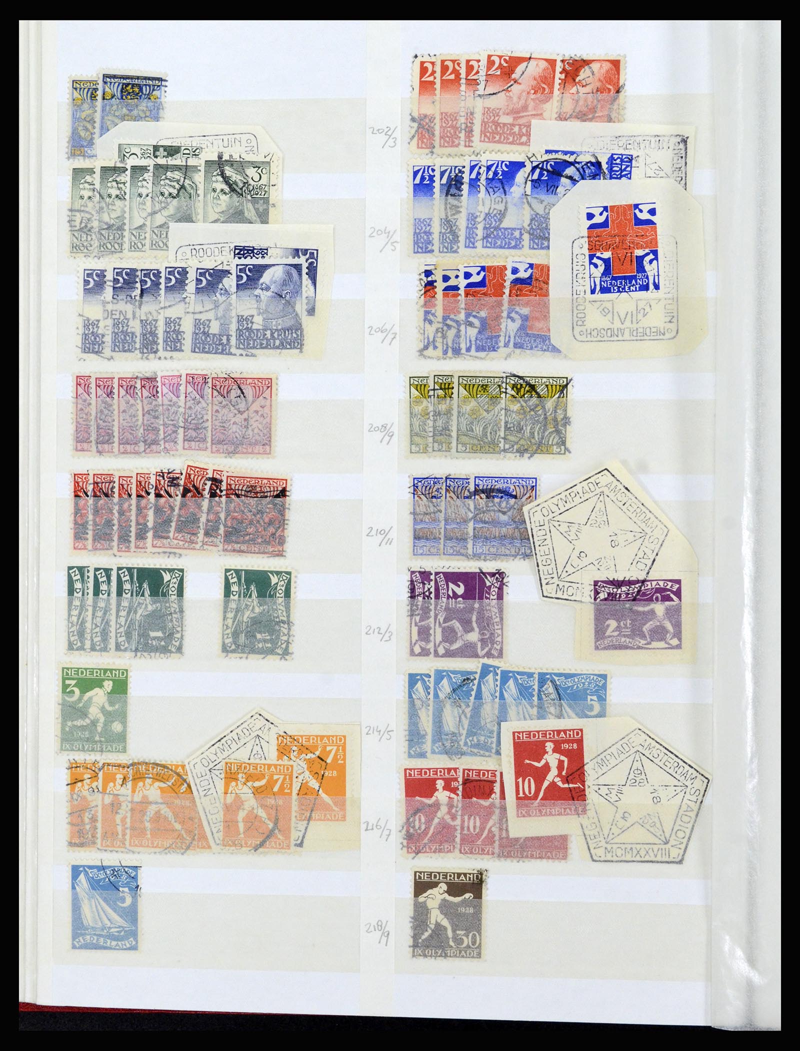 37218 018 - Stamp collection 37218 Netherlands 1852-1967.