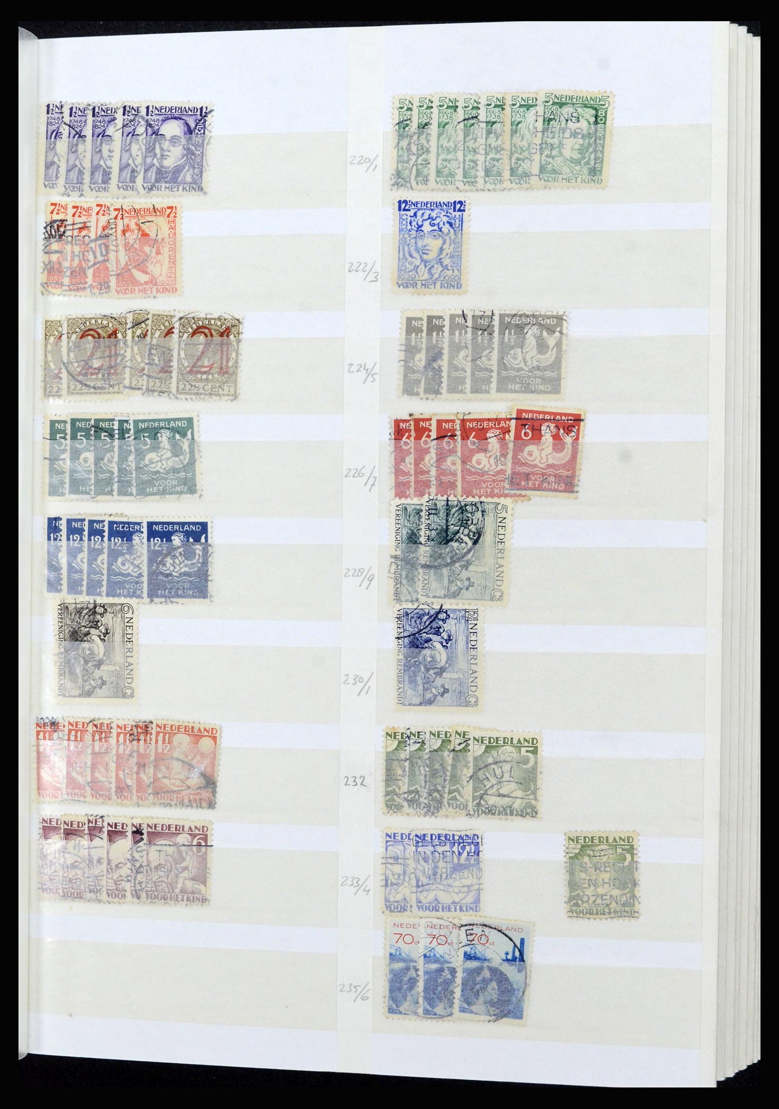 37218 019 - Postzegelverzameling 37218 Nederland 1852-1967.