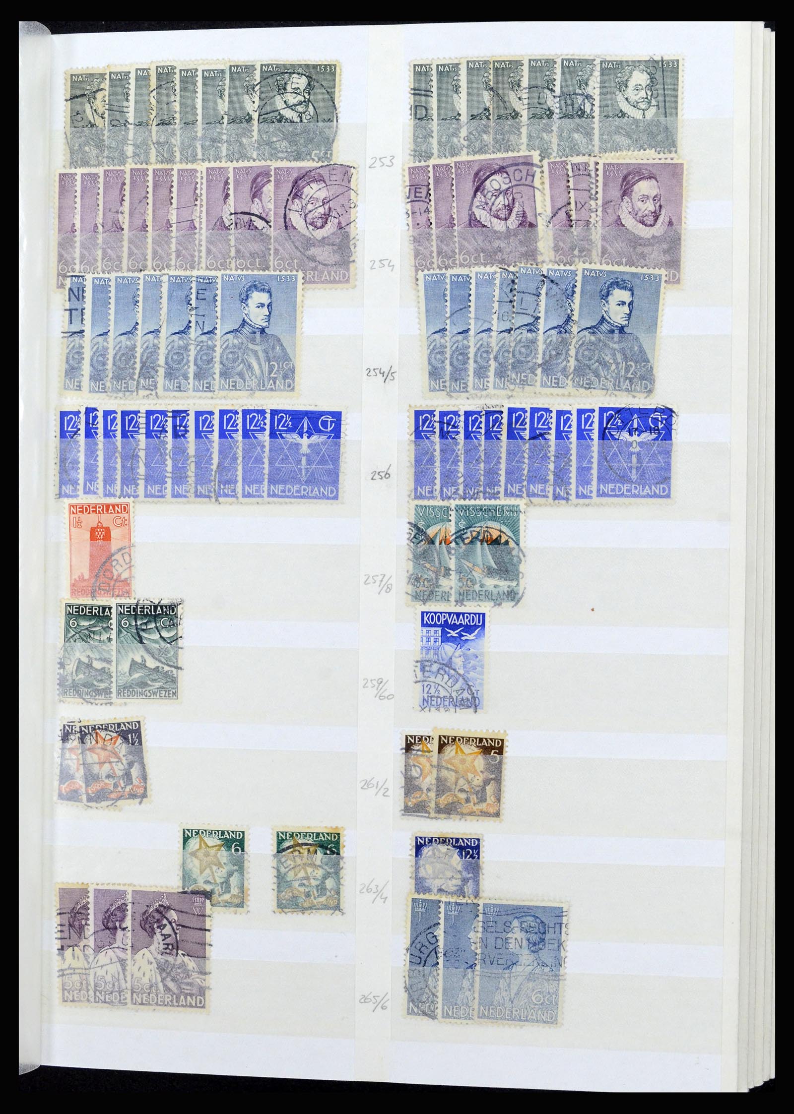 37218 021 - Postzegelverzameling 37218 Nederland 1852-1967.