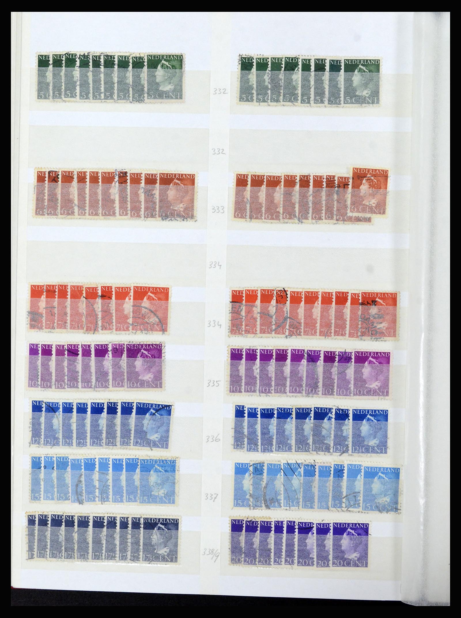37218 026 - Postzegelverzameling 37218 Nederland 1852-1967.