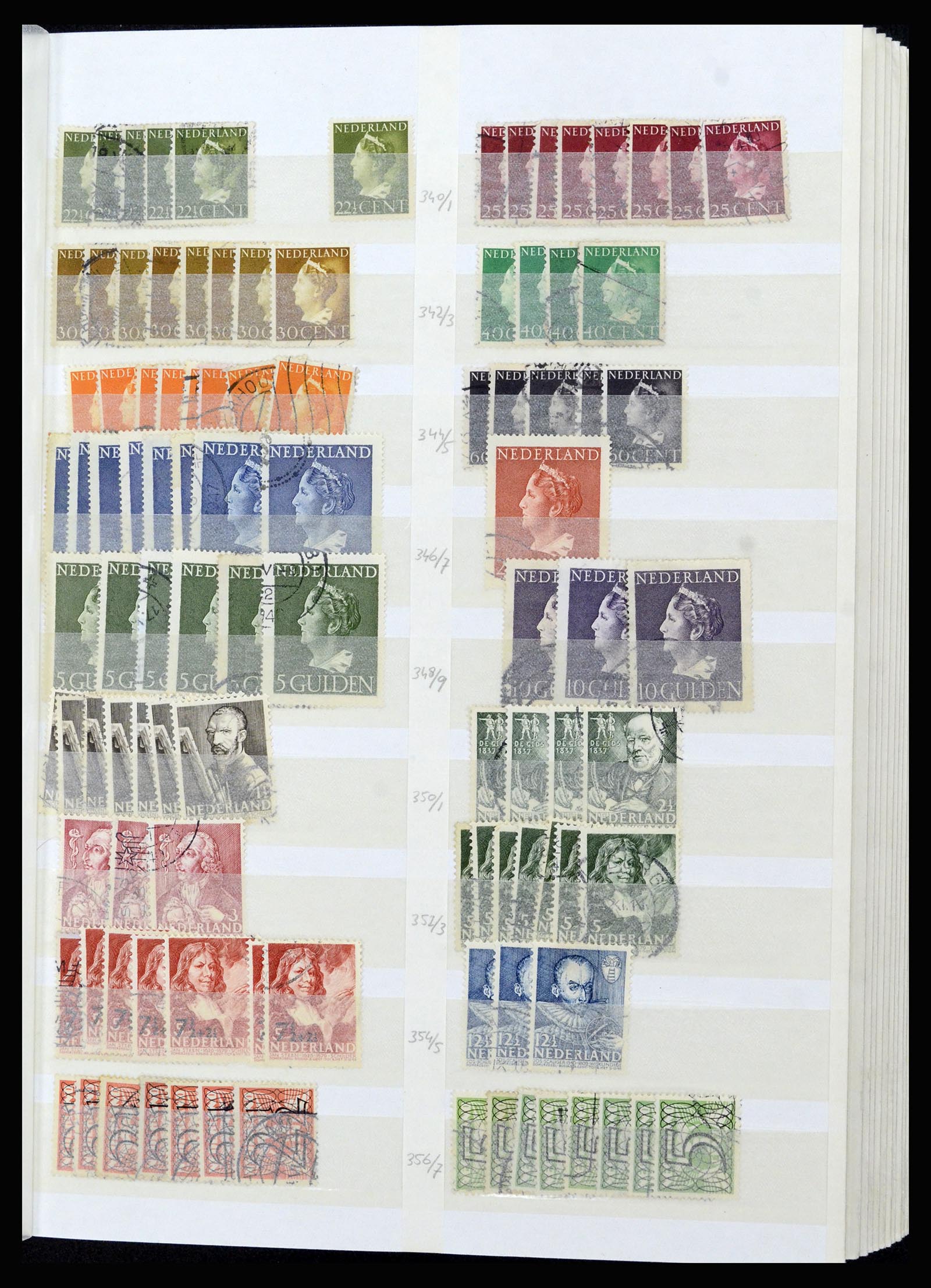 37218 027 - Postzegelverzameling 37218 Nederland 1852-1967.