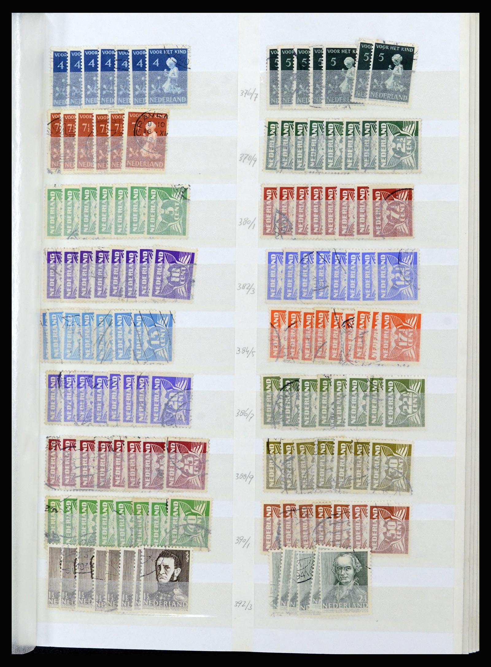37218 029 - Postzegelverzameling 37218 Nederland 1852-1967.