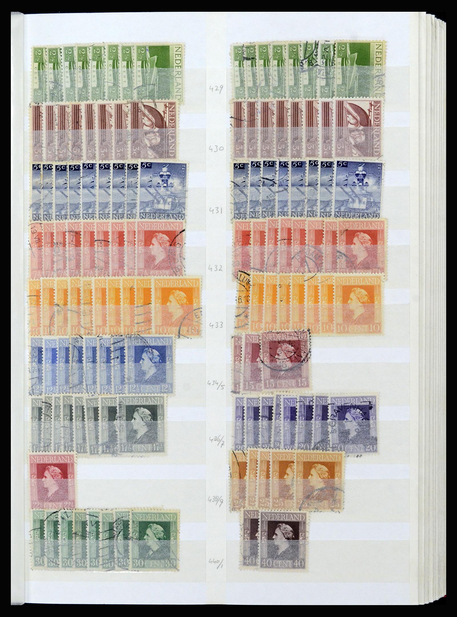 37218 033 - Postzegelverzameling 37218 Nederland 1852-1967.