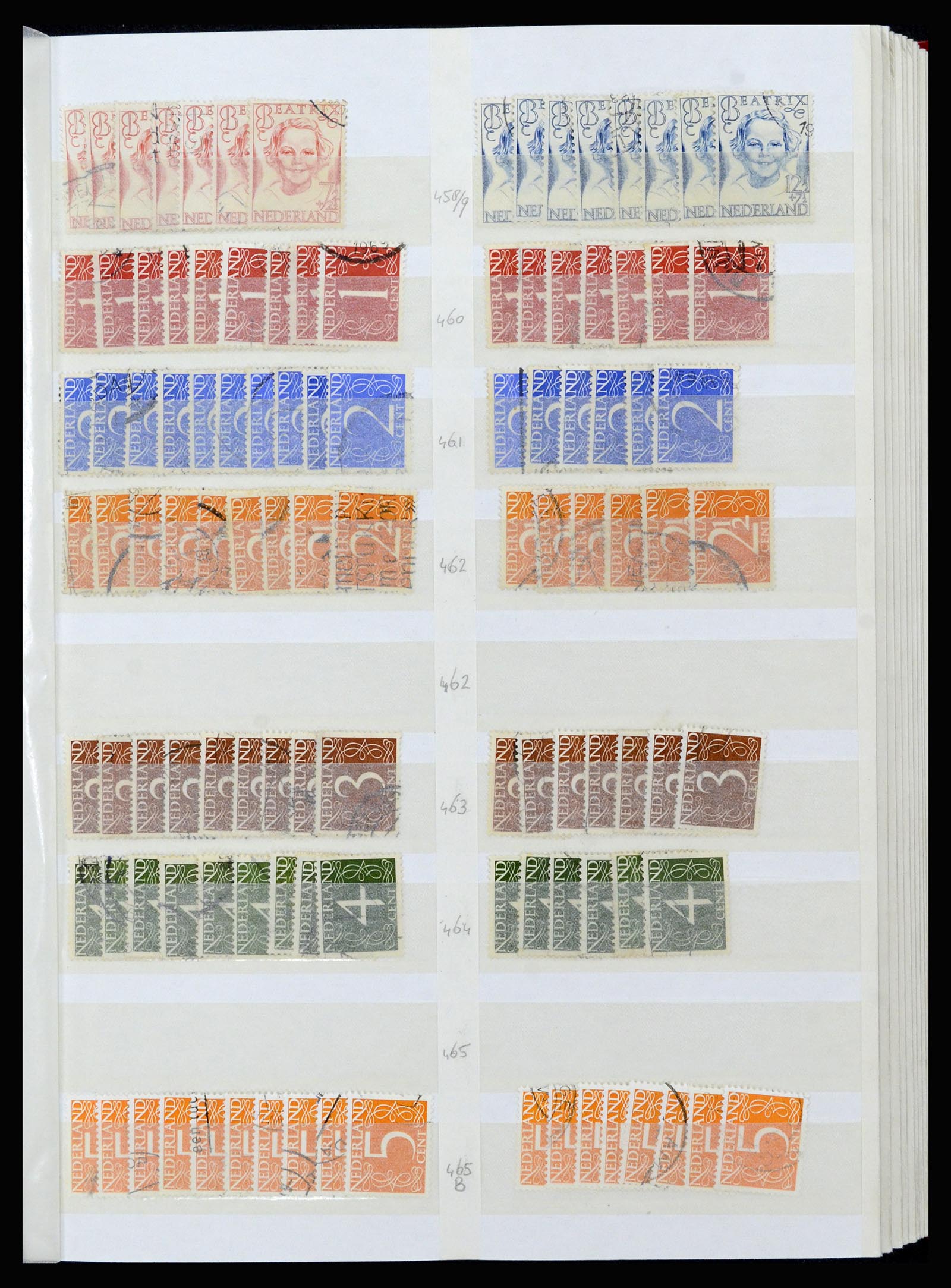37218 035 - Postzegelverzameling 37218 Nederland 1852-1967.