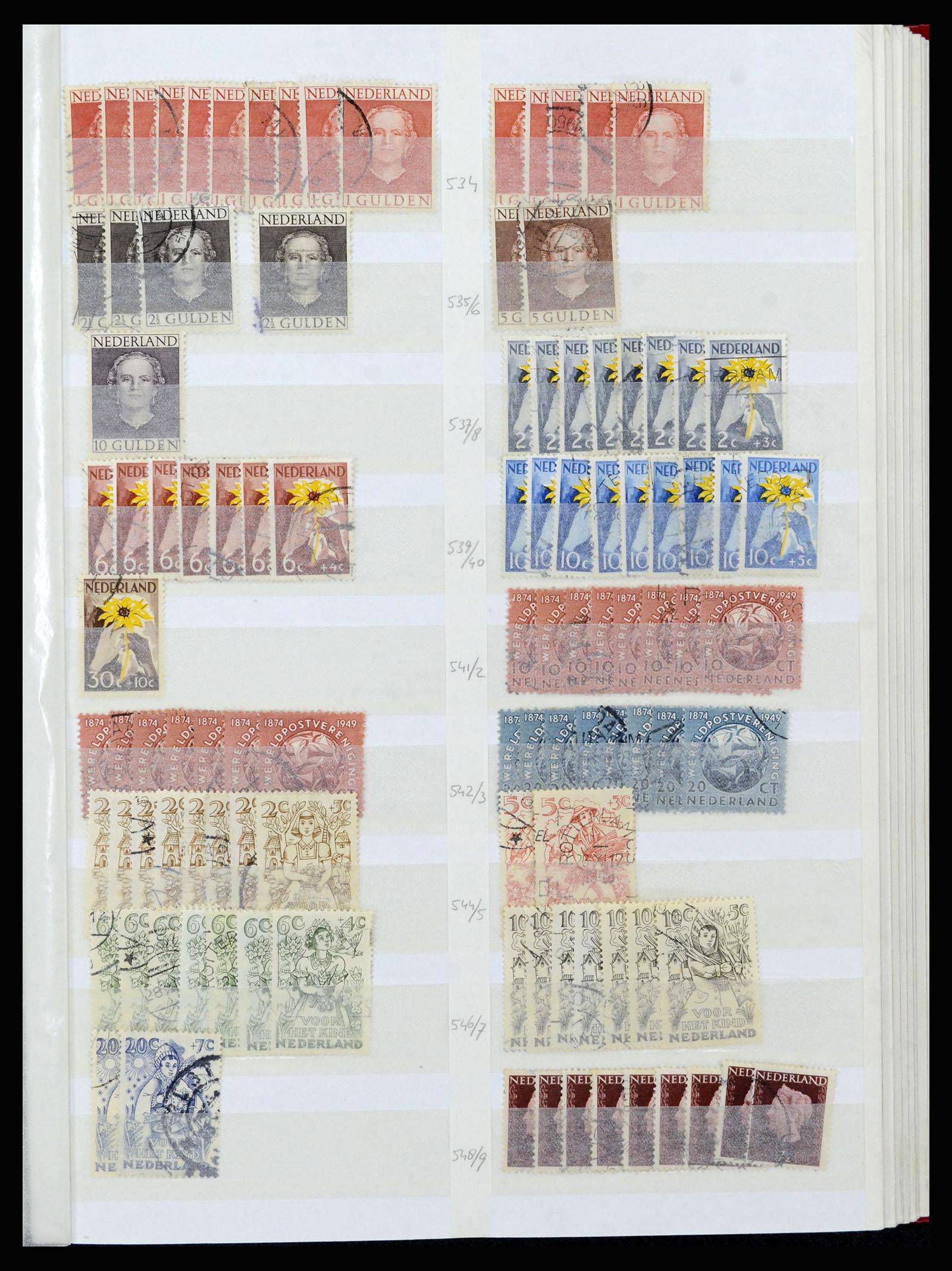 37218 041 - Postzegelverzameling 37218 Nederland 1852-1967.