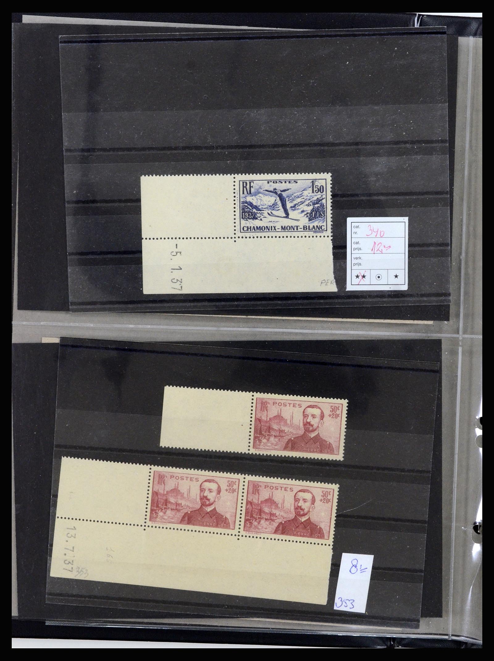 37219 002 - Postzegelverzameling 37219 Europese landen.