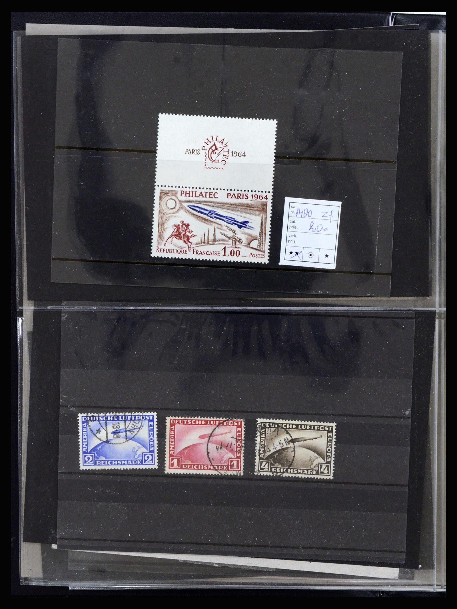 37219 004 - Postzegelverzameling 37219 Europese landen.