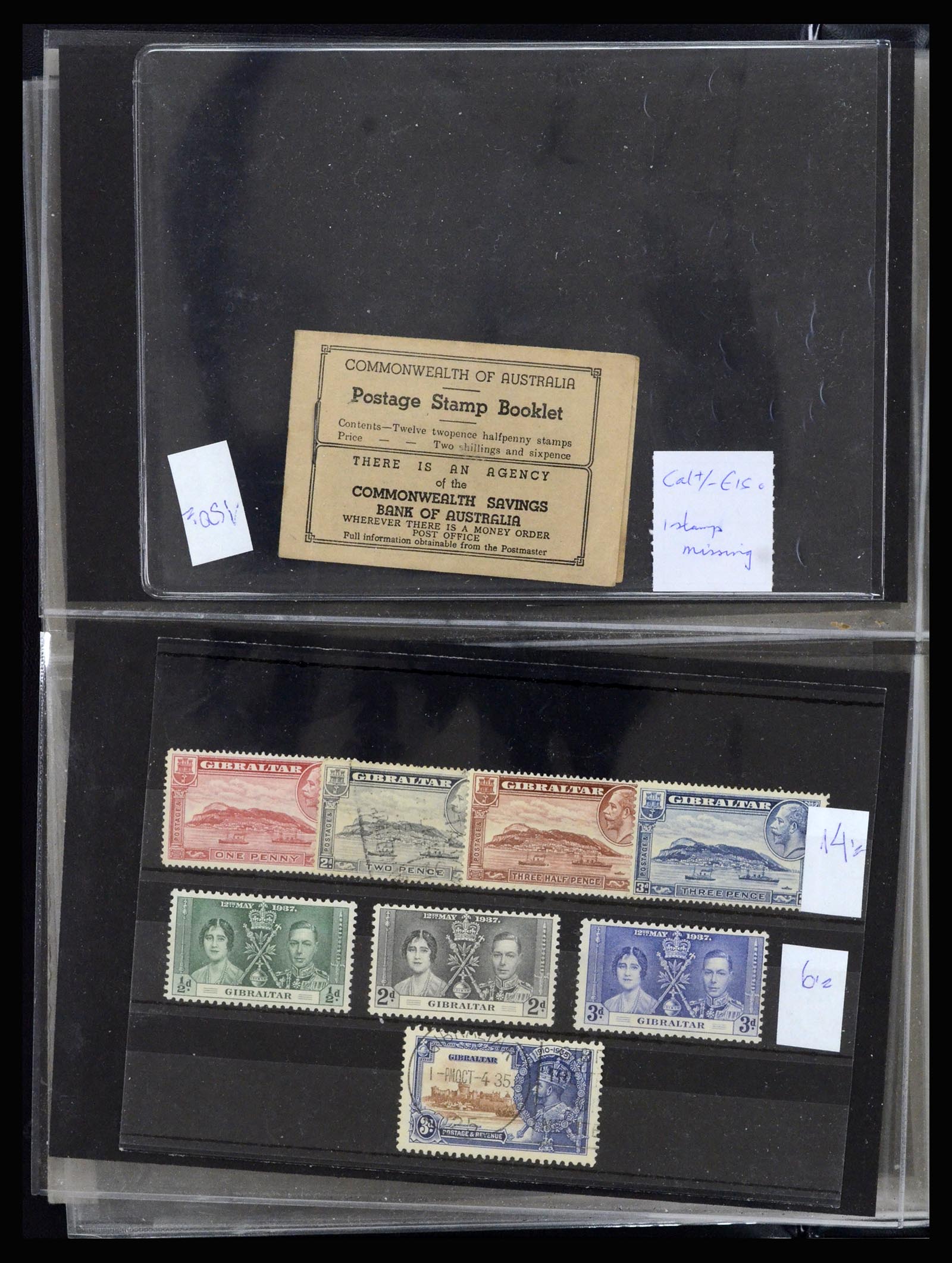 37219 008 - Postzegelverzameling 37219 Europese landen.