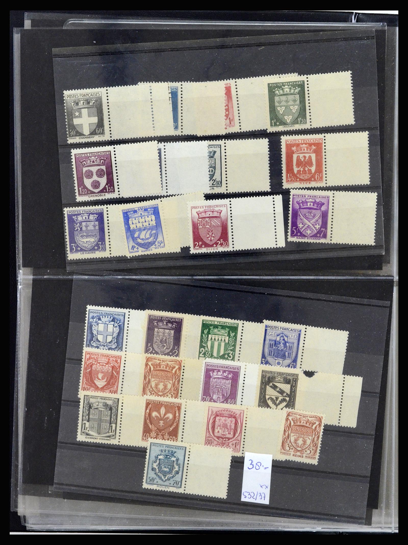 37219 010 - Postzegelverzameling 37219 Europese landen.