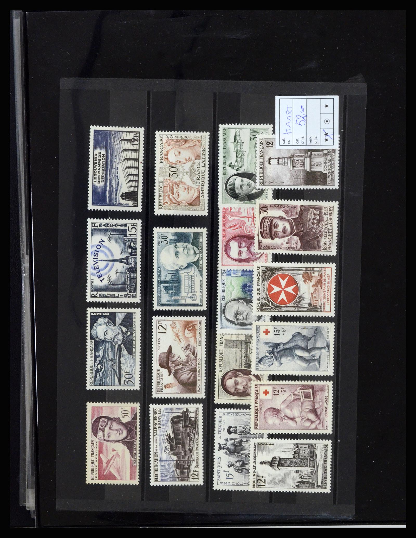 37219 016 - Postzegelverzameling 37219 Europese landen.