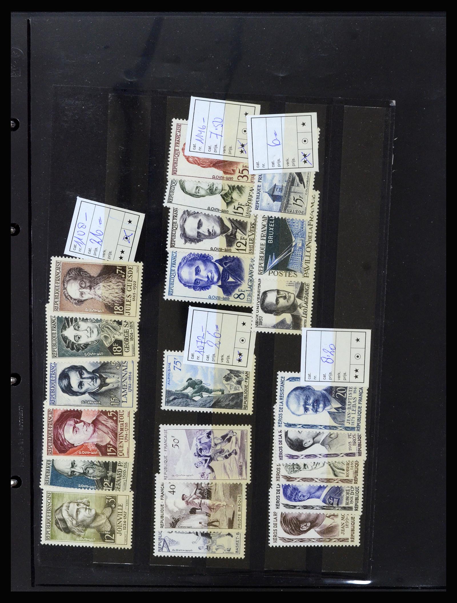 37219 017 - Postzegelverzameling 37219 Europese landen.