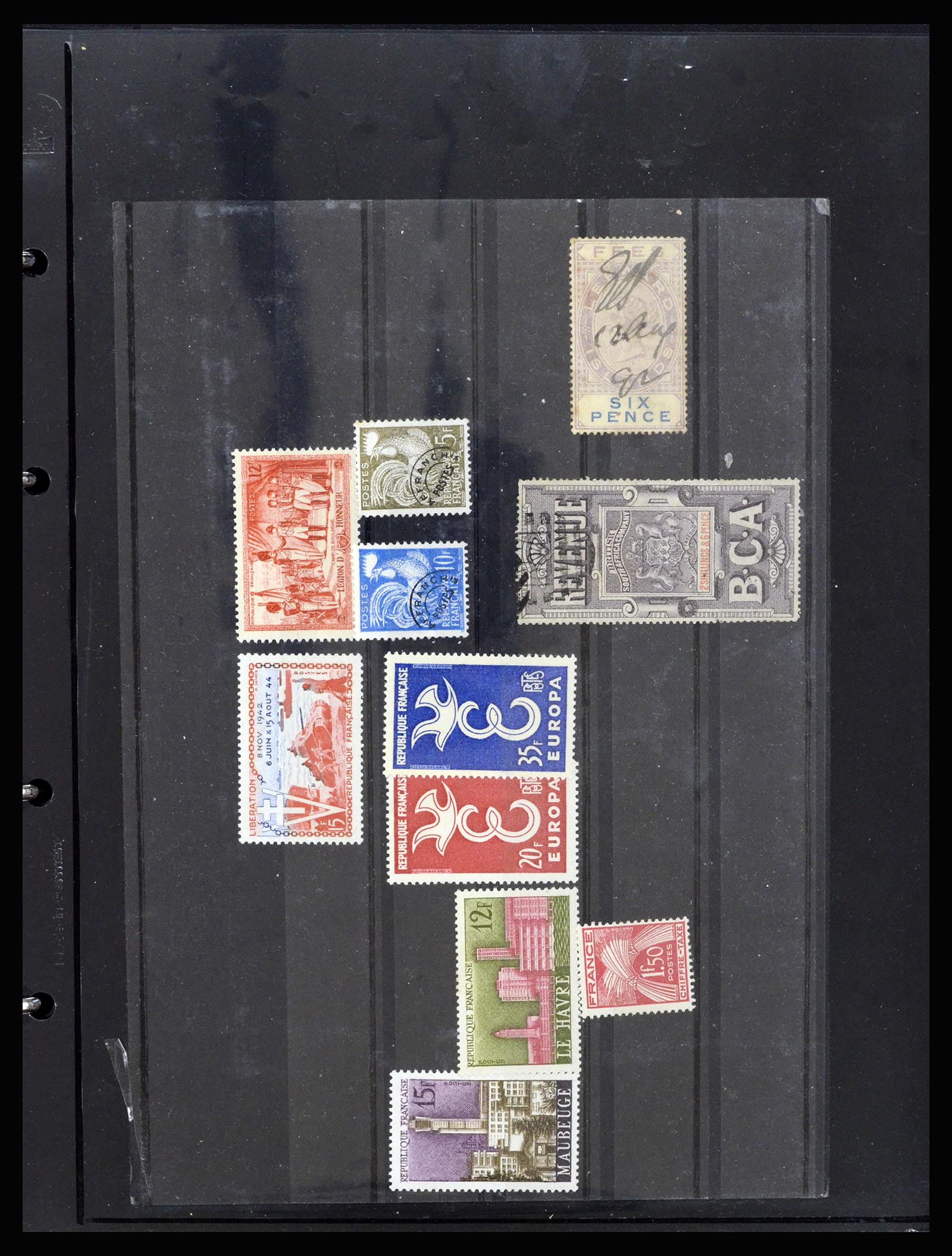 37219 018 - Postzegelverzameling 37219 Europese landen.