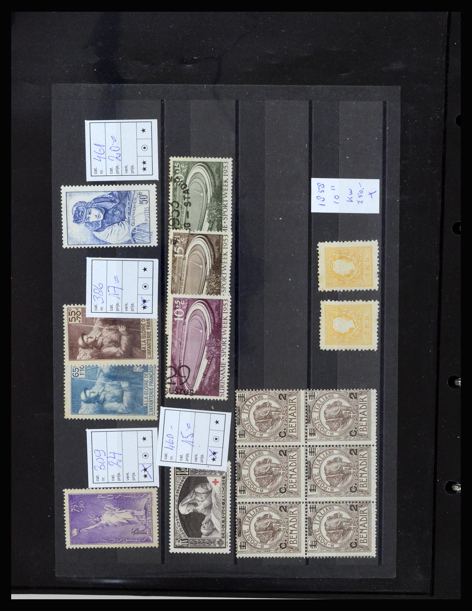 37219 019 - Postzegelverzameling 37219 Europese landen.
