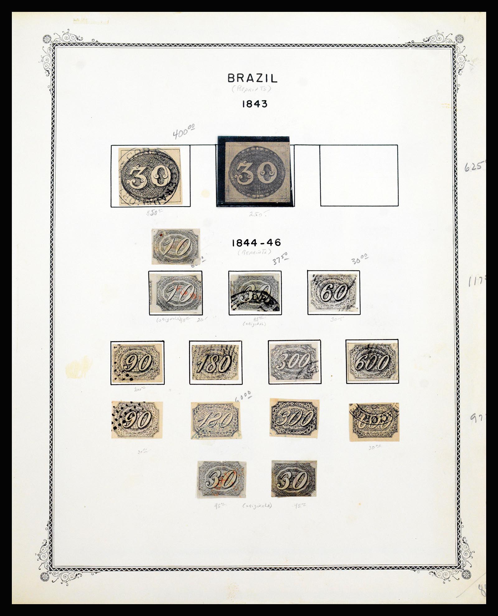 37220 007 - Postzegelverzameling 37220 Brazilië 1843-2004.