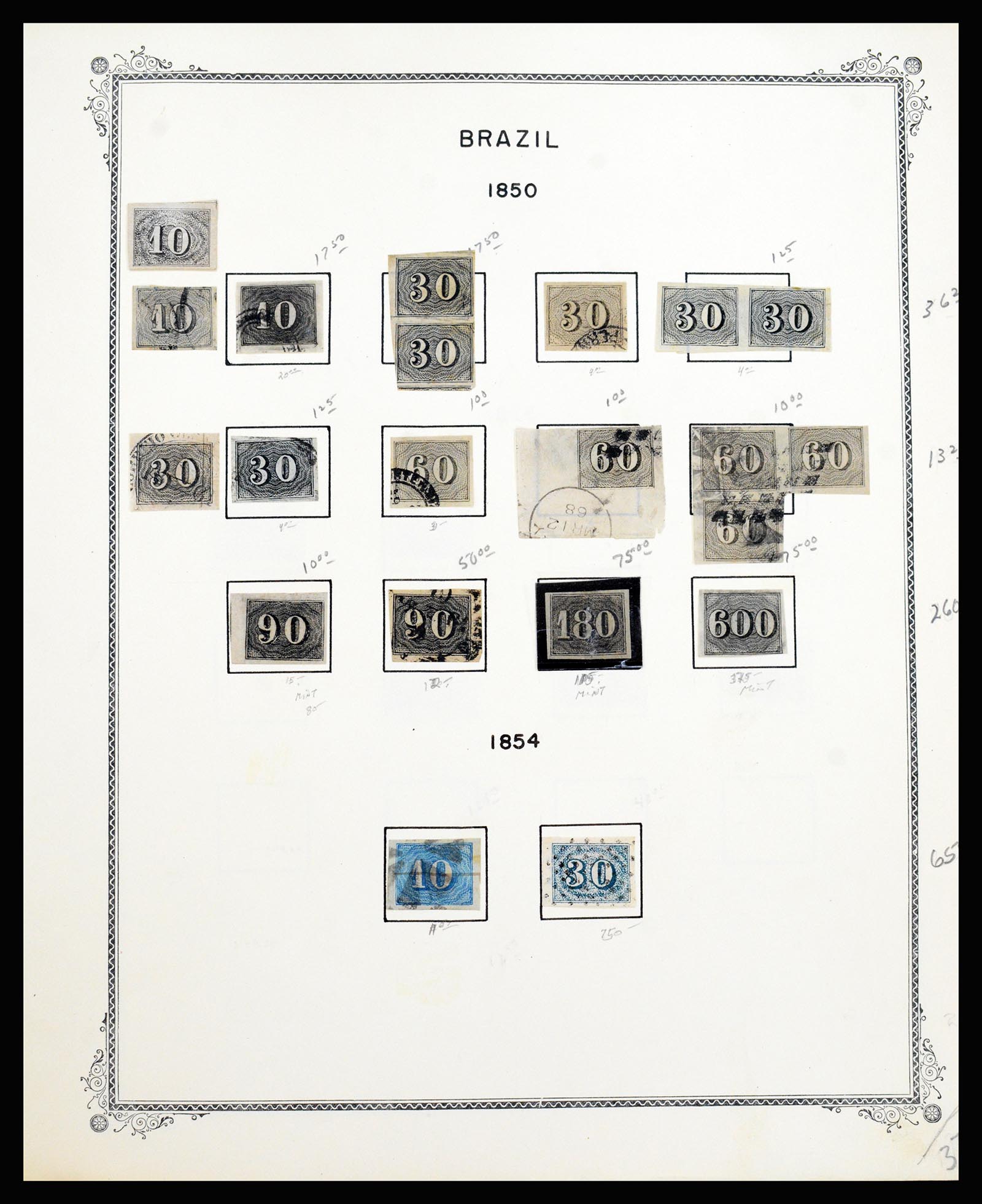 37220 008 - Postzegelverzameling 37220 Brazilië 1843-2004.