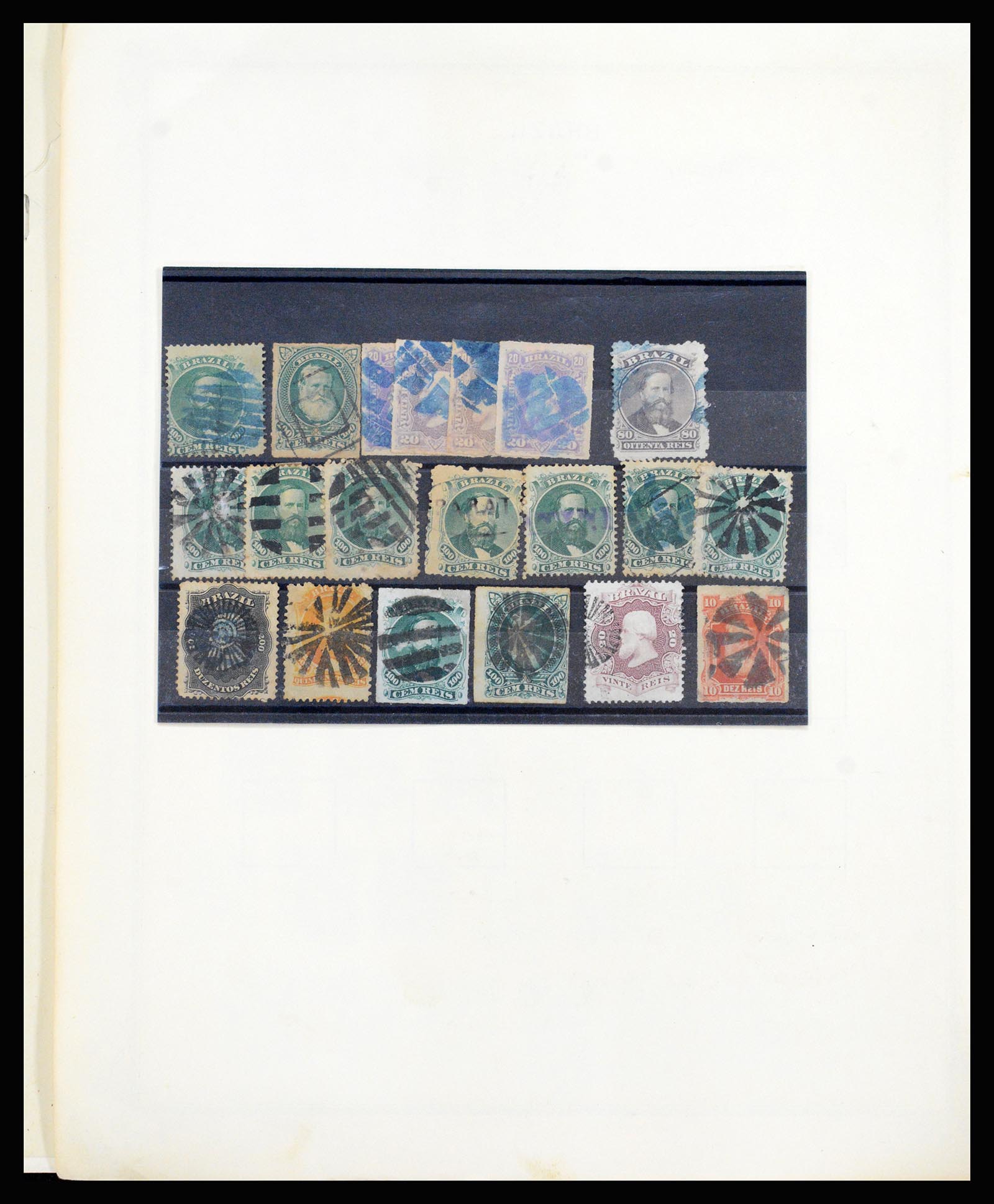 37220 010 - Postzegelverzameling 37220 Brazilië 1843-2004.
