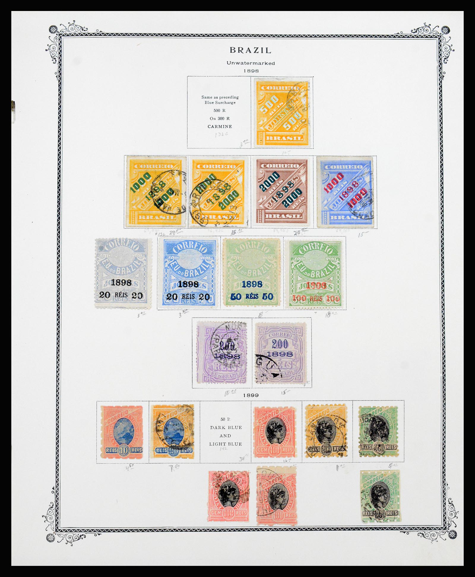 37220 015 - Postzegelverzameling 37220 Brazilië 1843-2004.