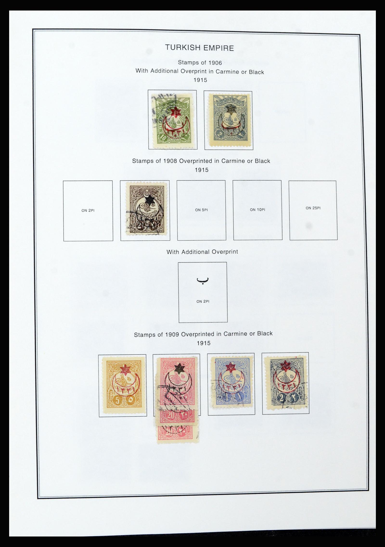 37224 016 - Postzegelverzameling 37224 Turkije 1863-2000.