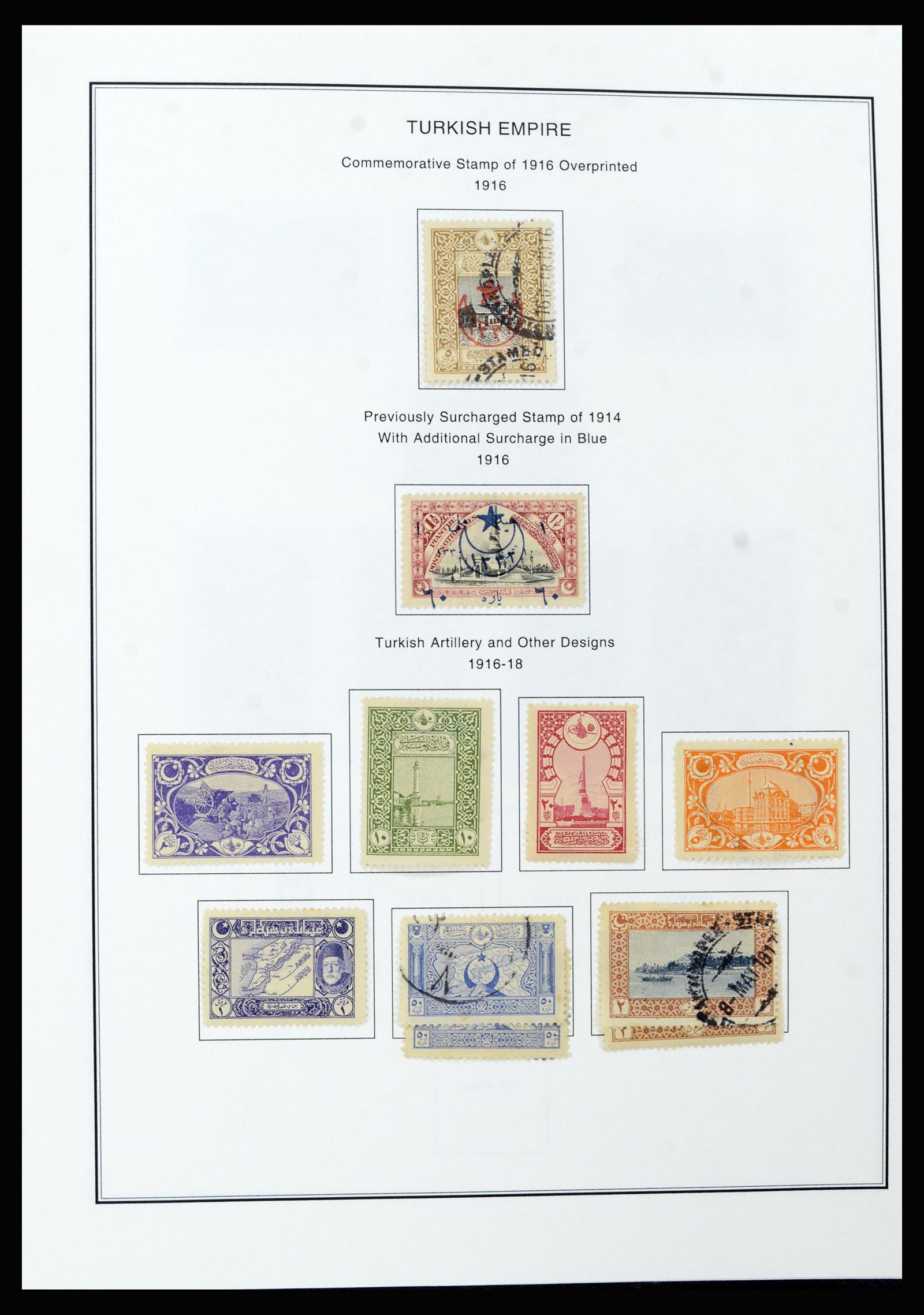 37224 023 - Postzegelverzameling 37224 Turkije 1863-2000.