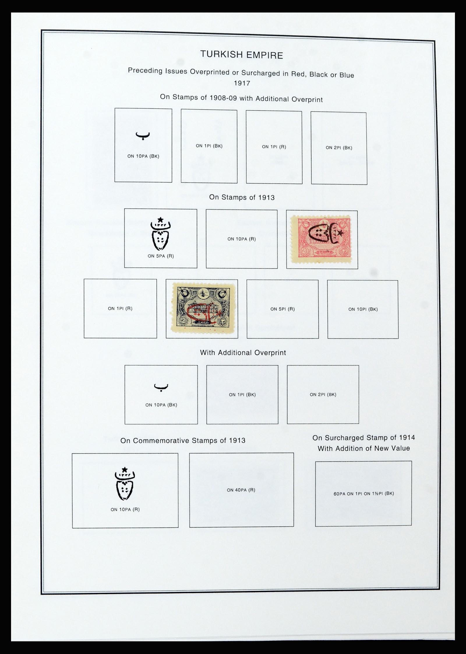 37224 029 - Postzegelverzameling 37224 Turkije 1863-2000.