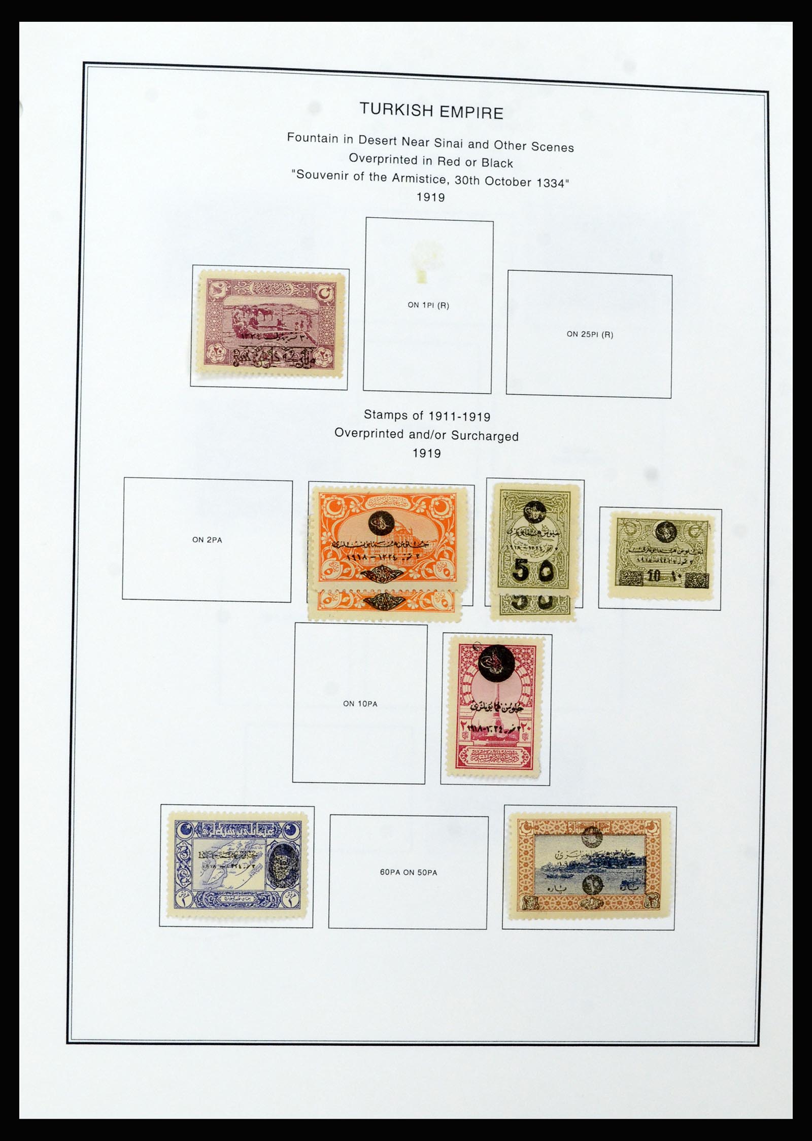 37224 032 - Postzegelverzameling 37224 Turkije 1863-2000.