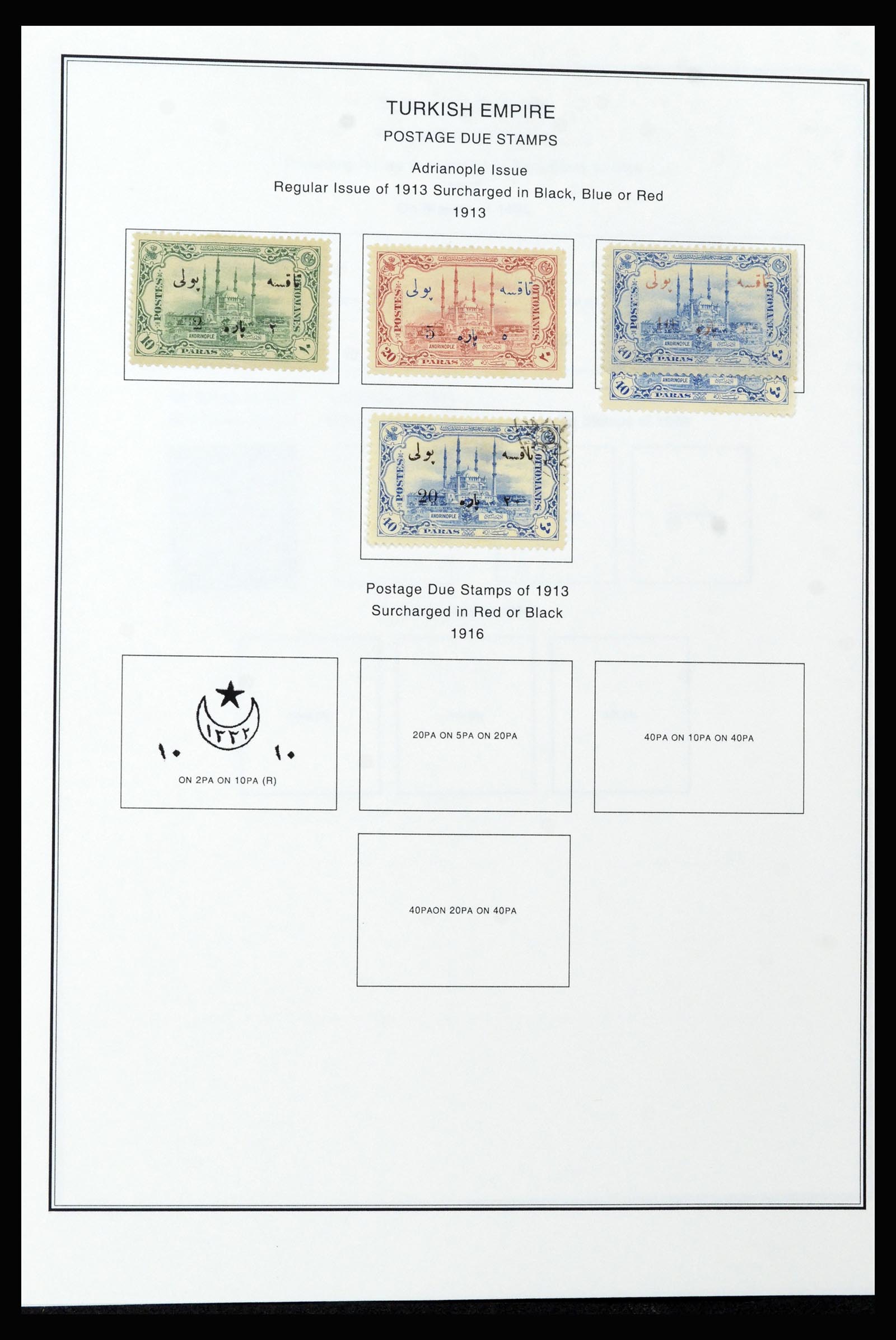 37224 064 - Stamp collection 37224 Turkey 1863-2000.