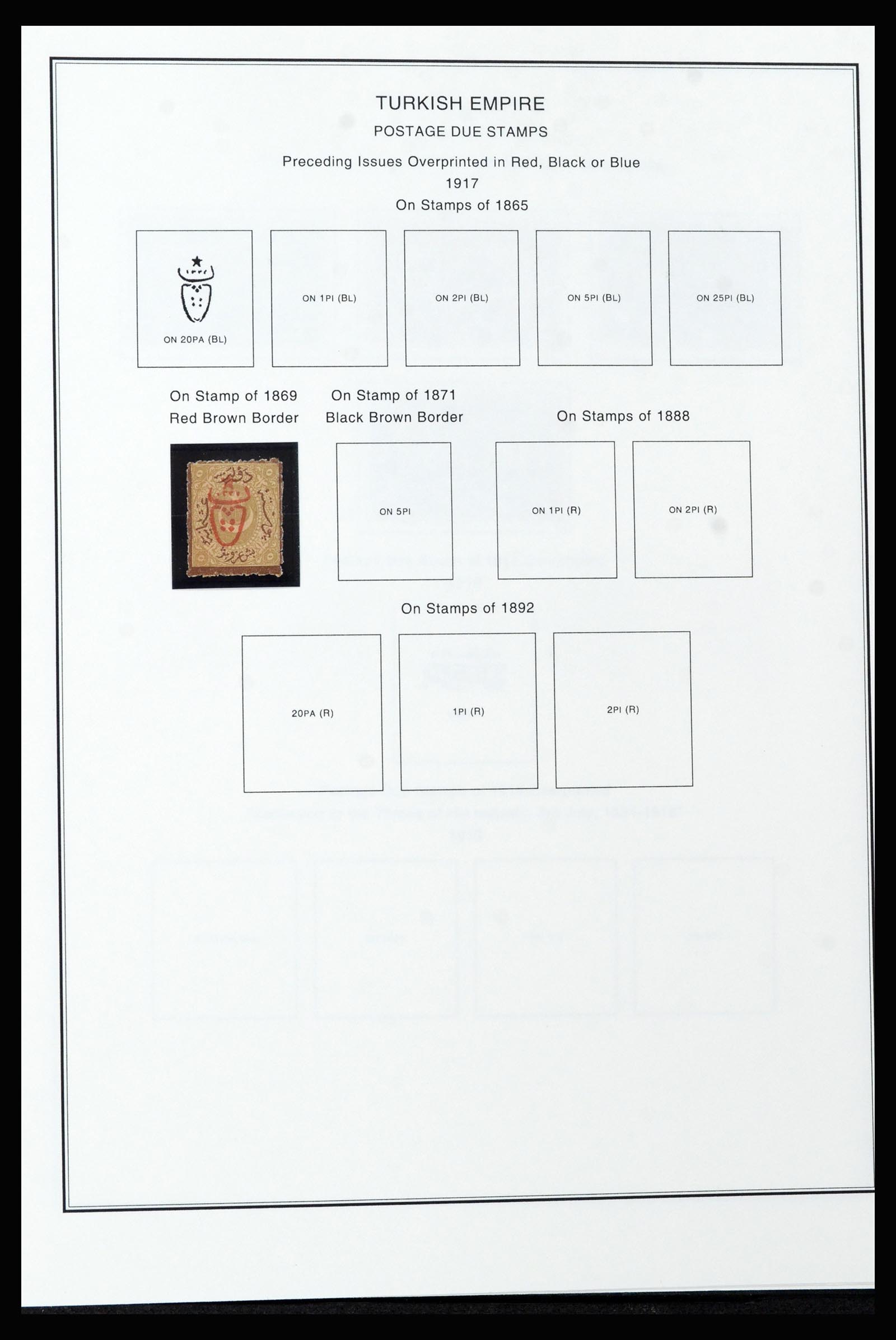 37224 065 - Stamp collection 37224 Turkey 1863-2000.