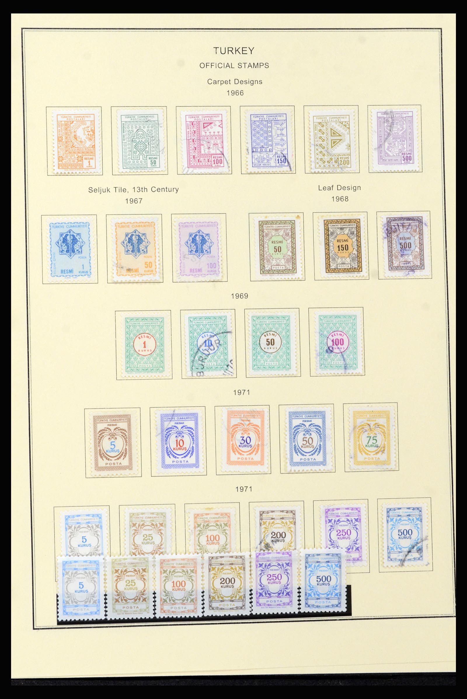 37224 076 - Stamp collection 37224 Turkey 1863-2000.