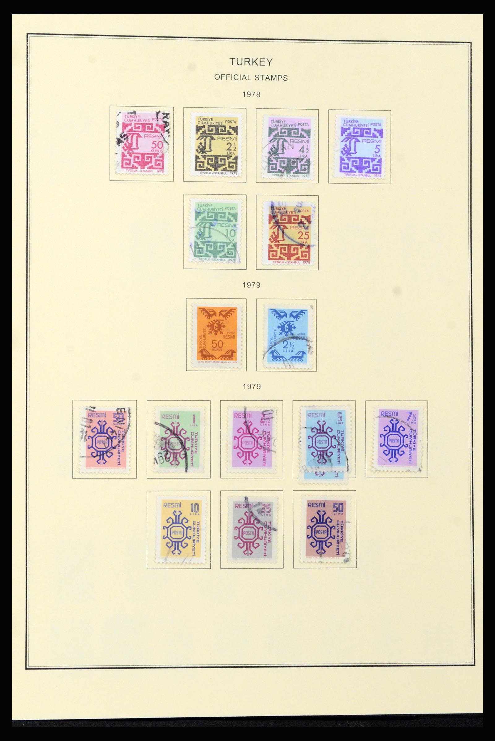 37224 078 - Stamp collection 37224 Turkey 1863-2000.