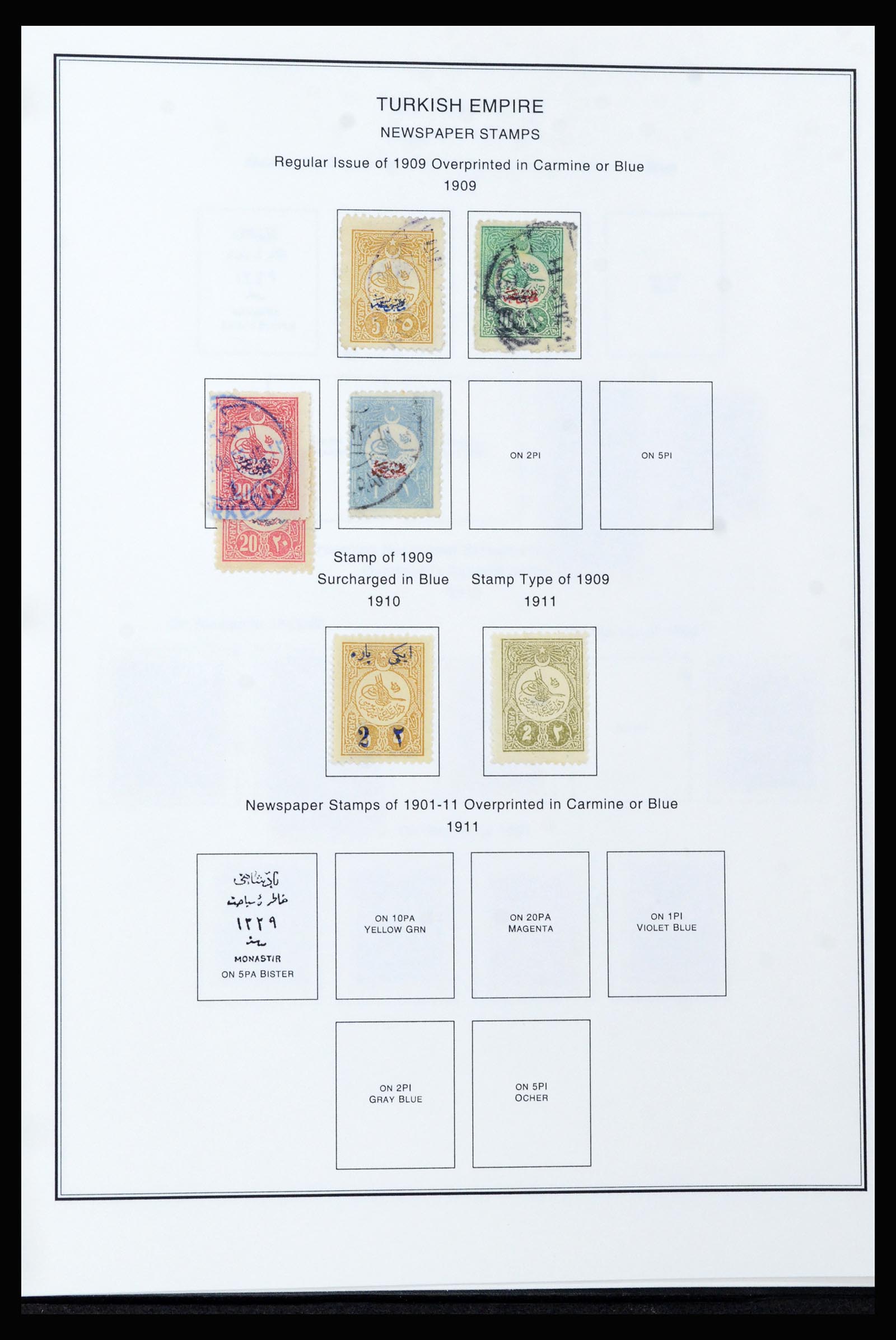 37224 083 - Postzegelverzameling 37224 Turkije 1863-2000.