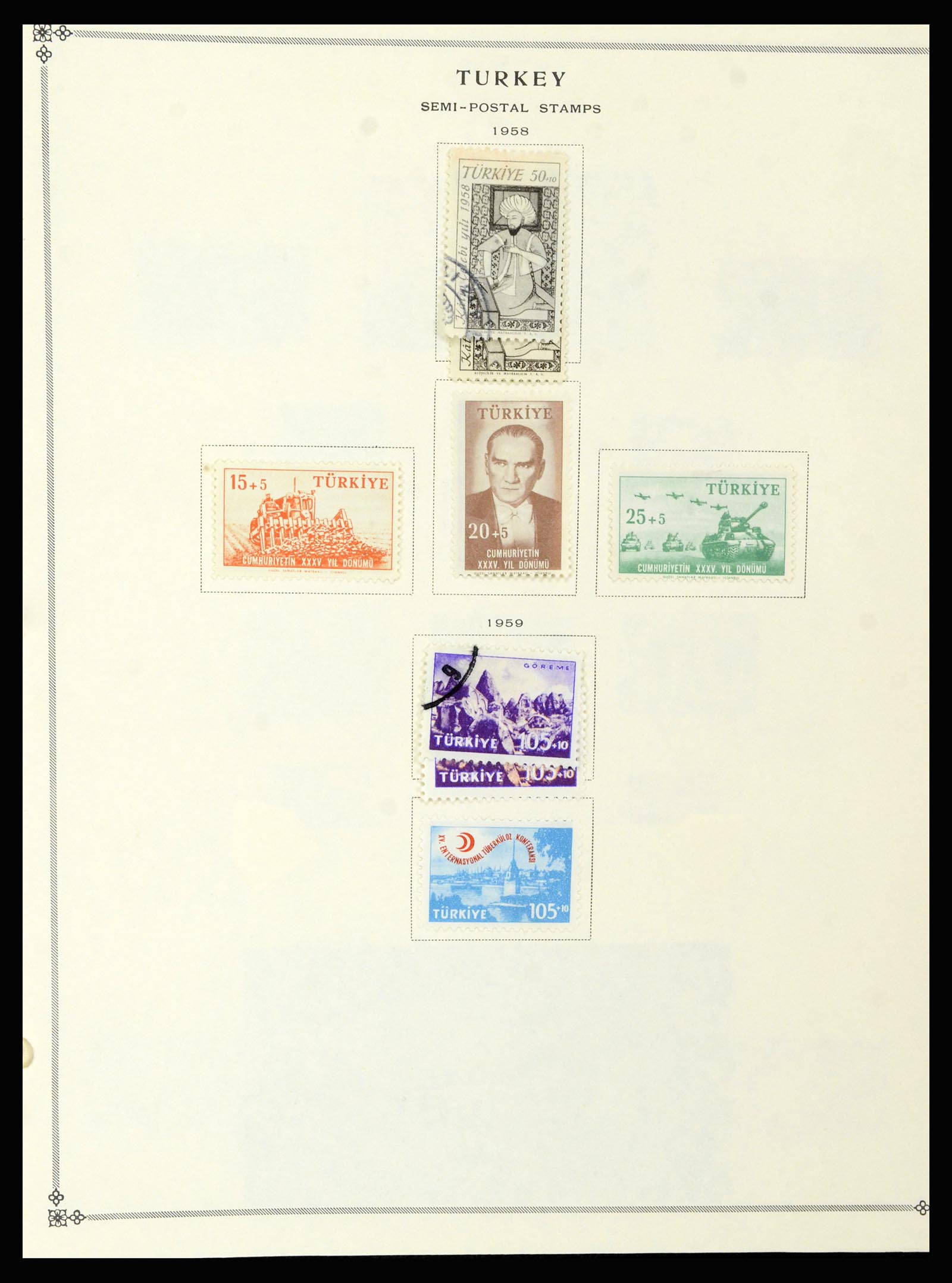 37224 212 - Stamp collection 37224 Turkey 1863-2000.
