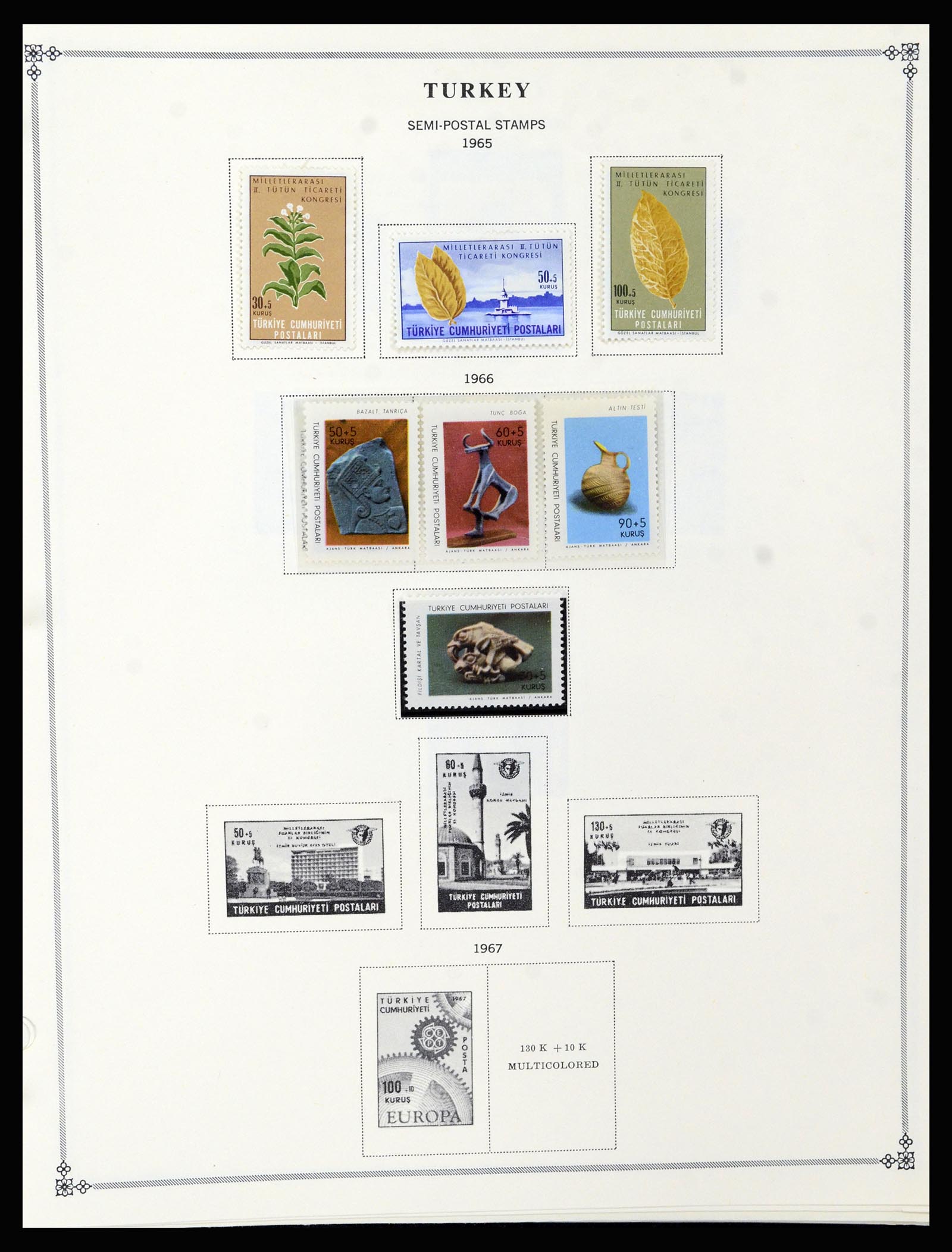 37224 216 - Stamp collection 37224 Turkey 1863-2000.
