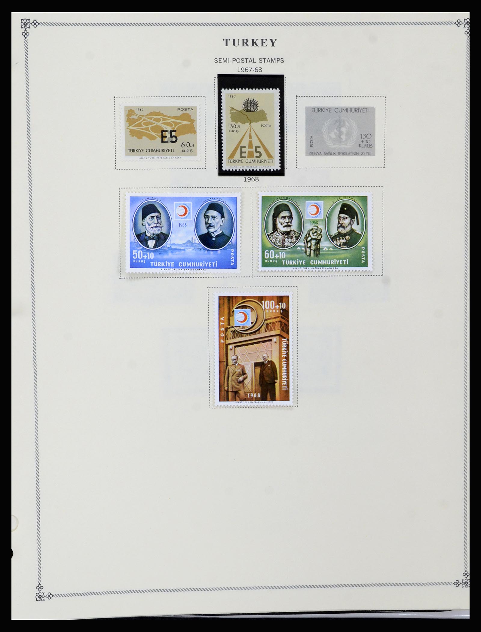 37224 217 - Stamp collection 37224 Turkey 1863-2000.