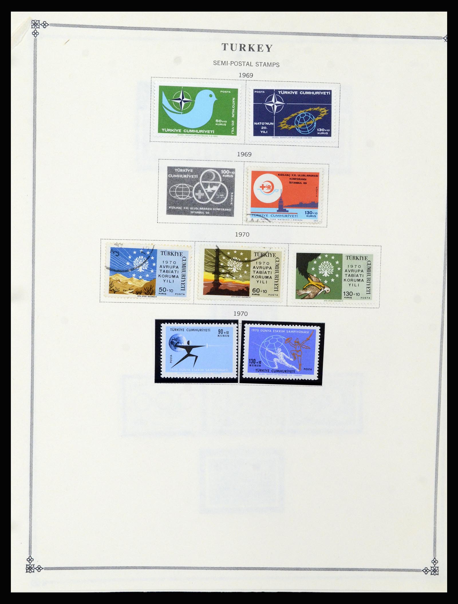 37224 218 - Stamp collection 37224 Turkey 1863-2000.