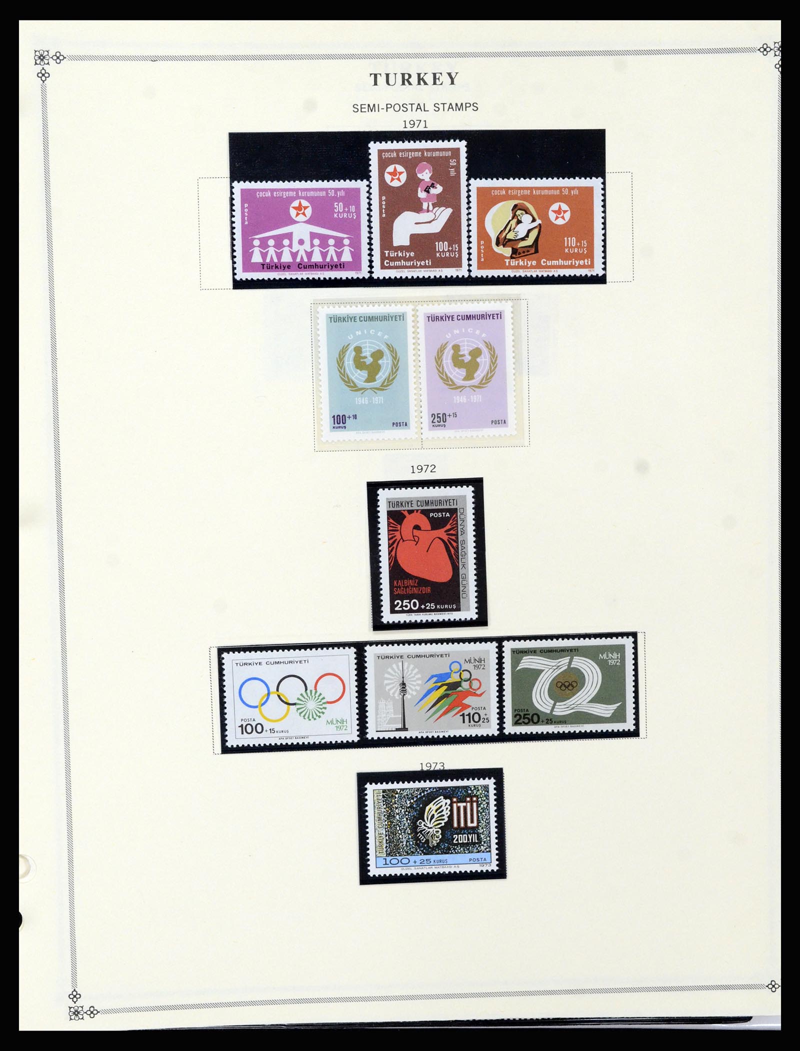 37224 219 - Stamp collection 37224 Turkey 1863-2000.