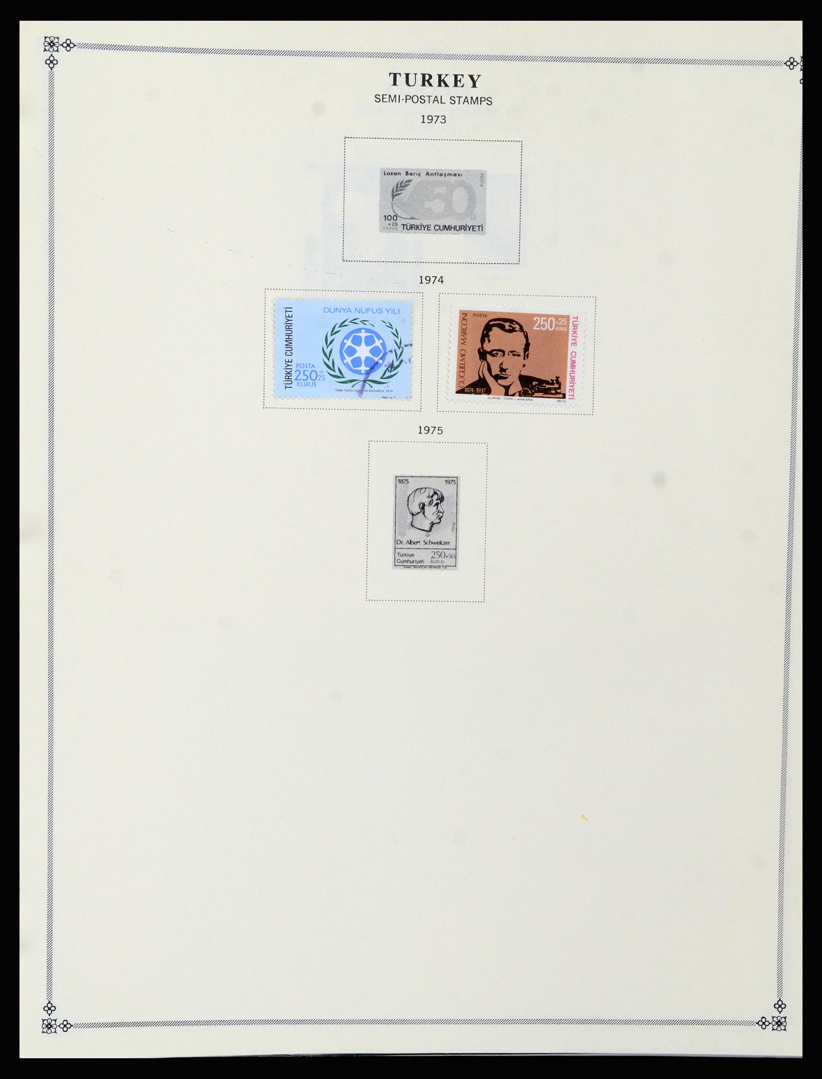 37224 220 - Stamp collection 37224 Turkey 1863-2000.
