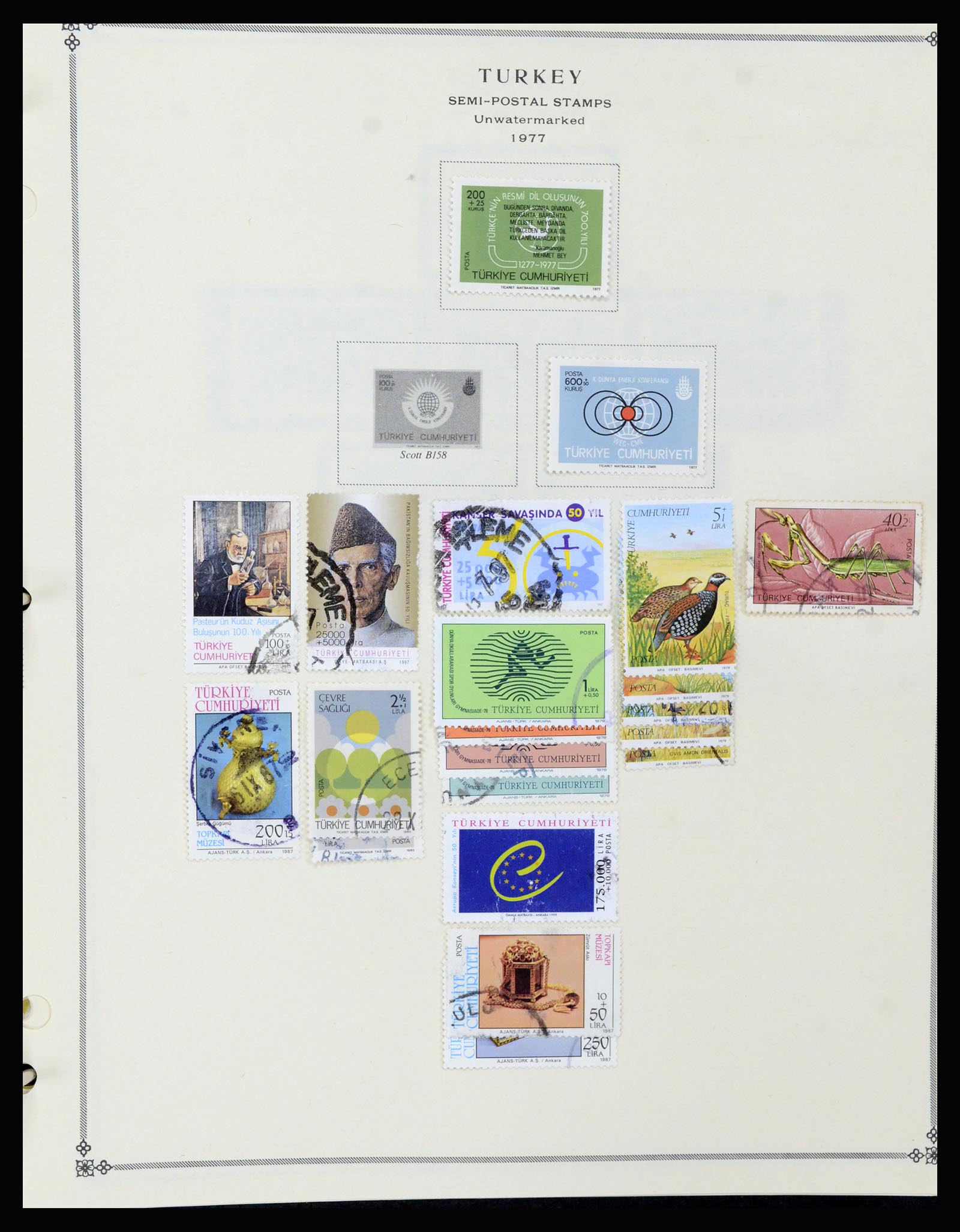 37224 224 - Stamp collection 37224 Turkey 1863-2000.