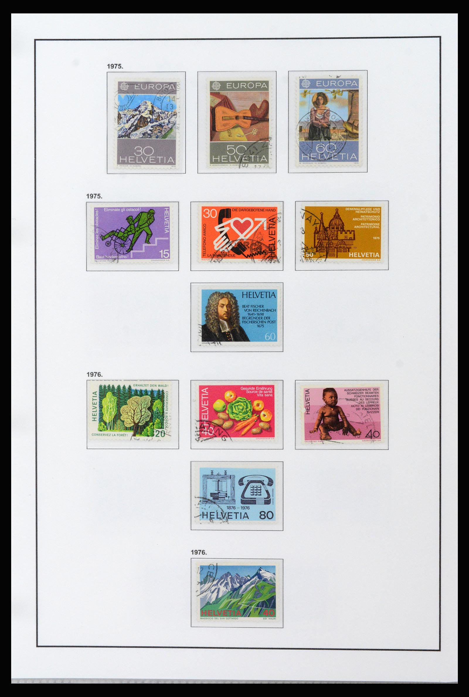 37225 035 - Postzegelverzameling 37225 Zwitserland 1854-2020.
