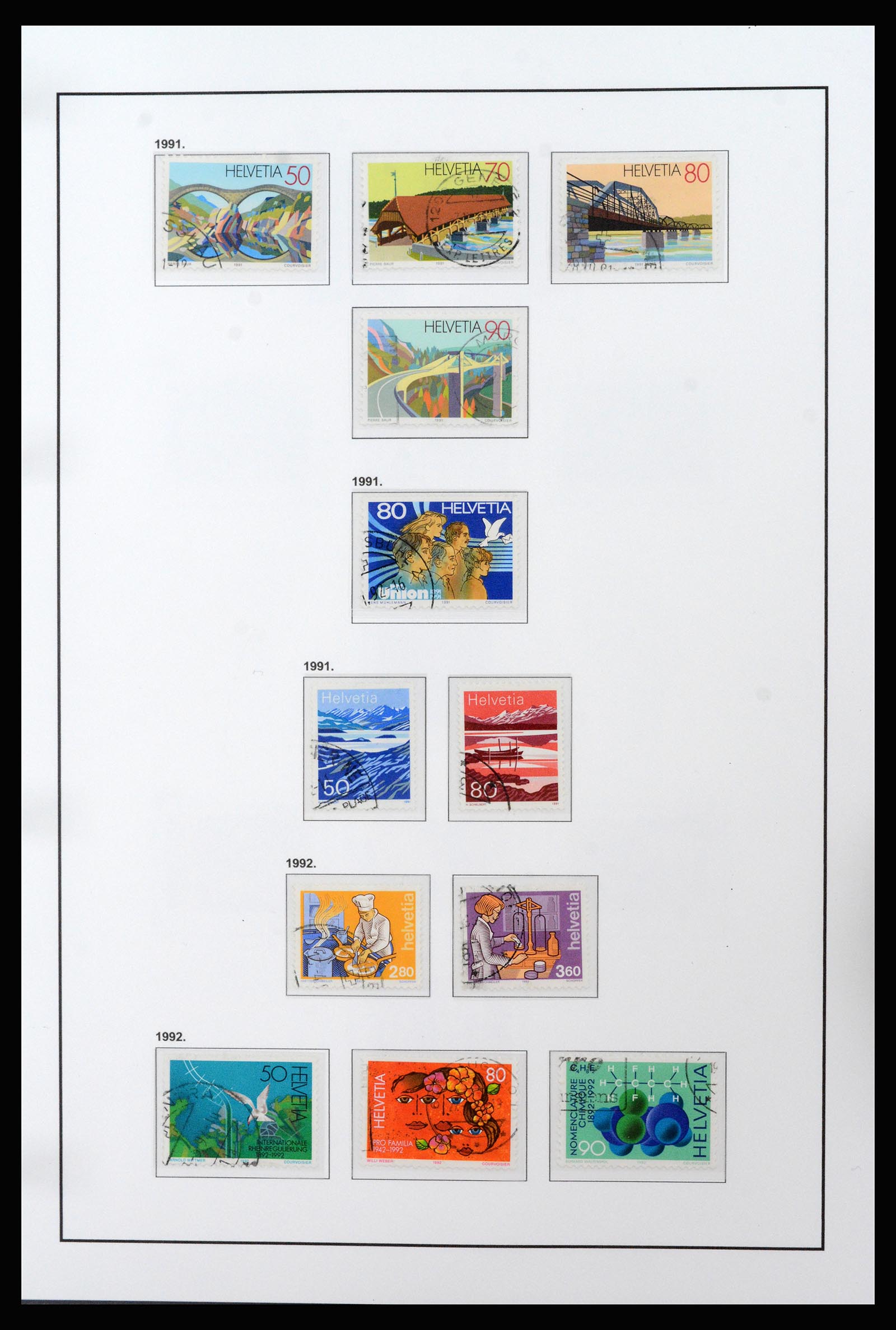 37225 053 - Postzegelverzameling 37225 Zwitserland 1854-2020.