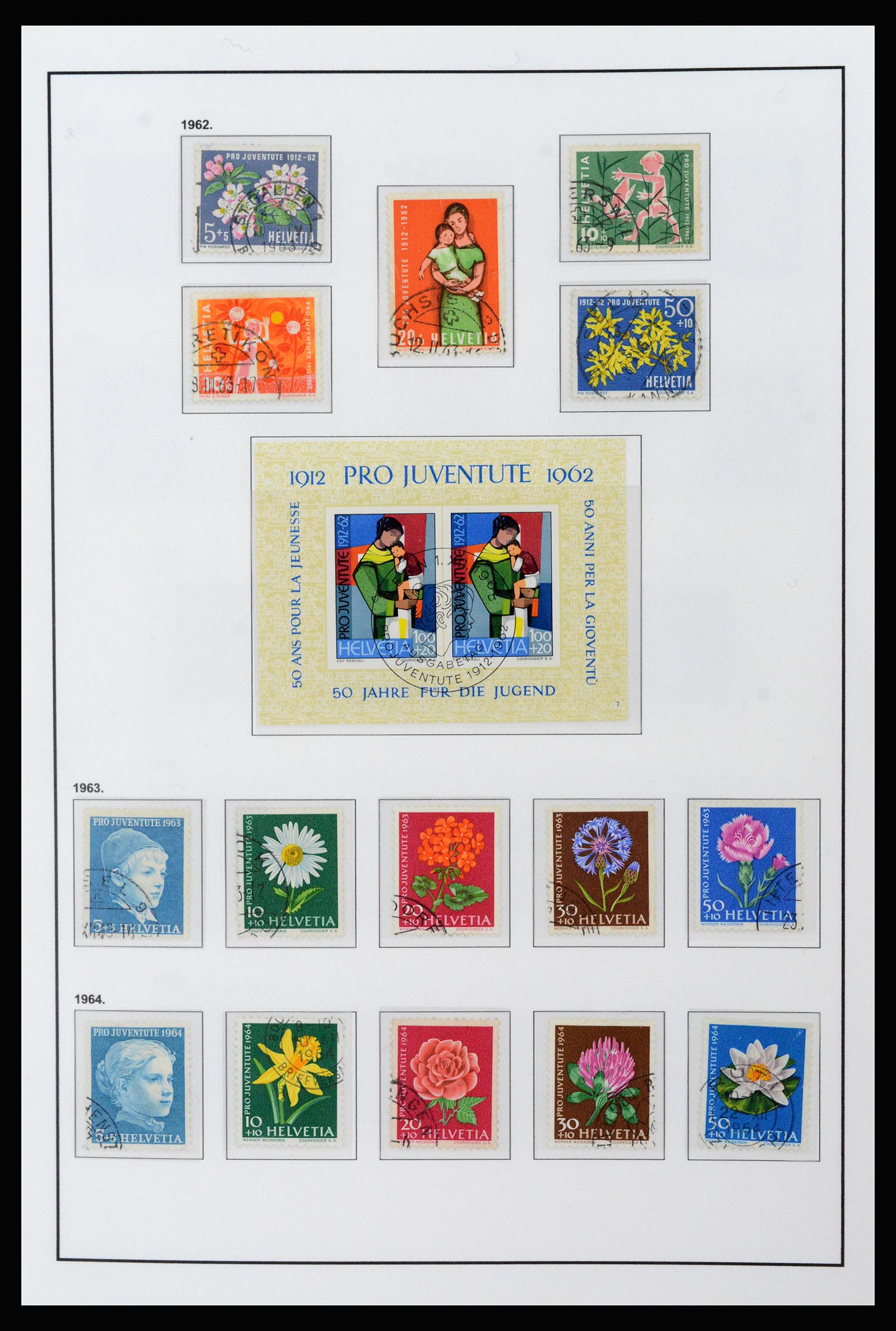 37225 065 - Stamp collection 37225 Switzerland 1854-2020.
