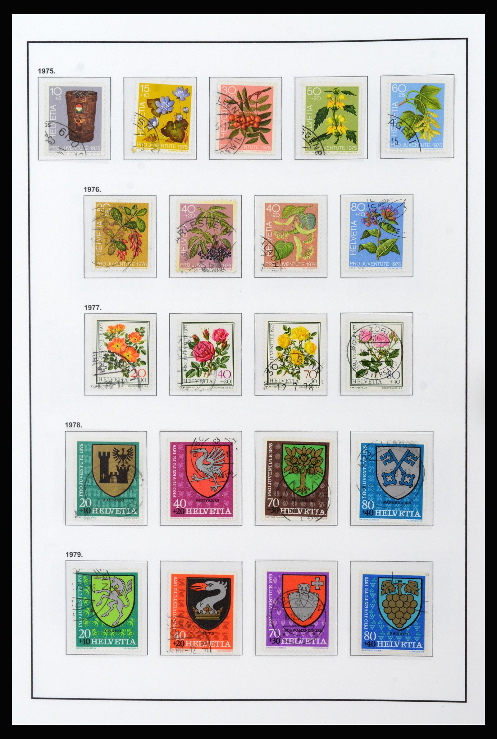 37225 068 - Postzegelverzameling 37225 Zwitserland 1854-2020.