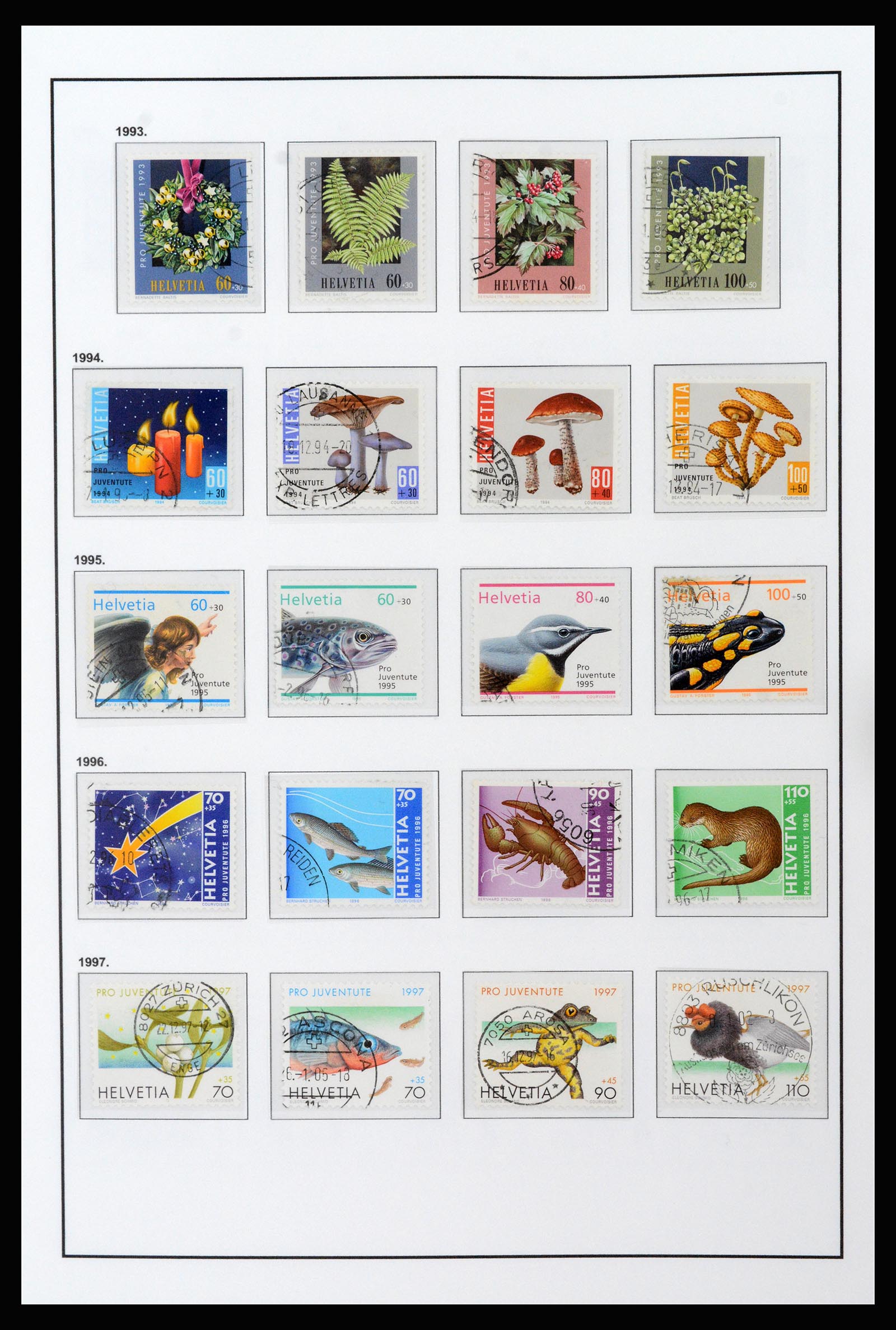 37225 072 - Postzegelverzameling 37225 Zwitserland 1854-2020.