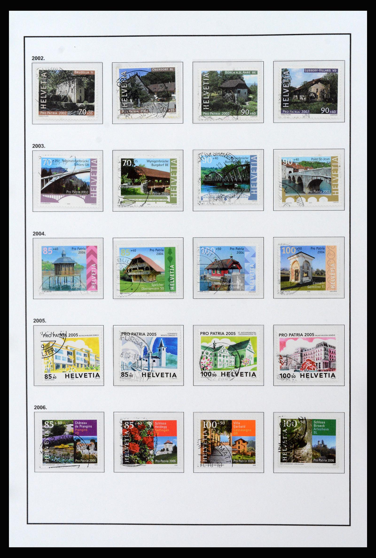 37225 092 - Stamp collection 37225 Switzerland 1854-2020.