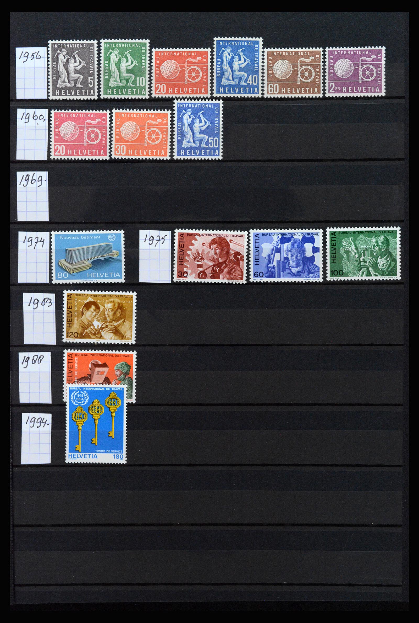 37225 161 - Postzegelverzameling 37225 Zwitserland 1854-2020.