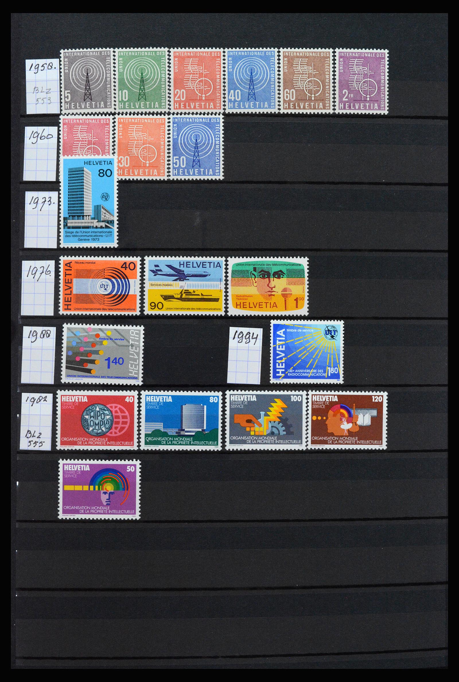 37225 164 - Postzegelverzameling 37225 Zwitserland 1854-2020.