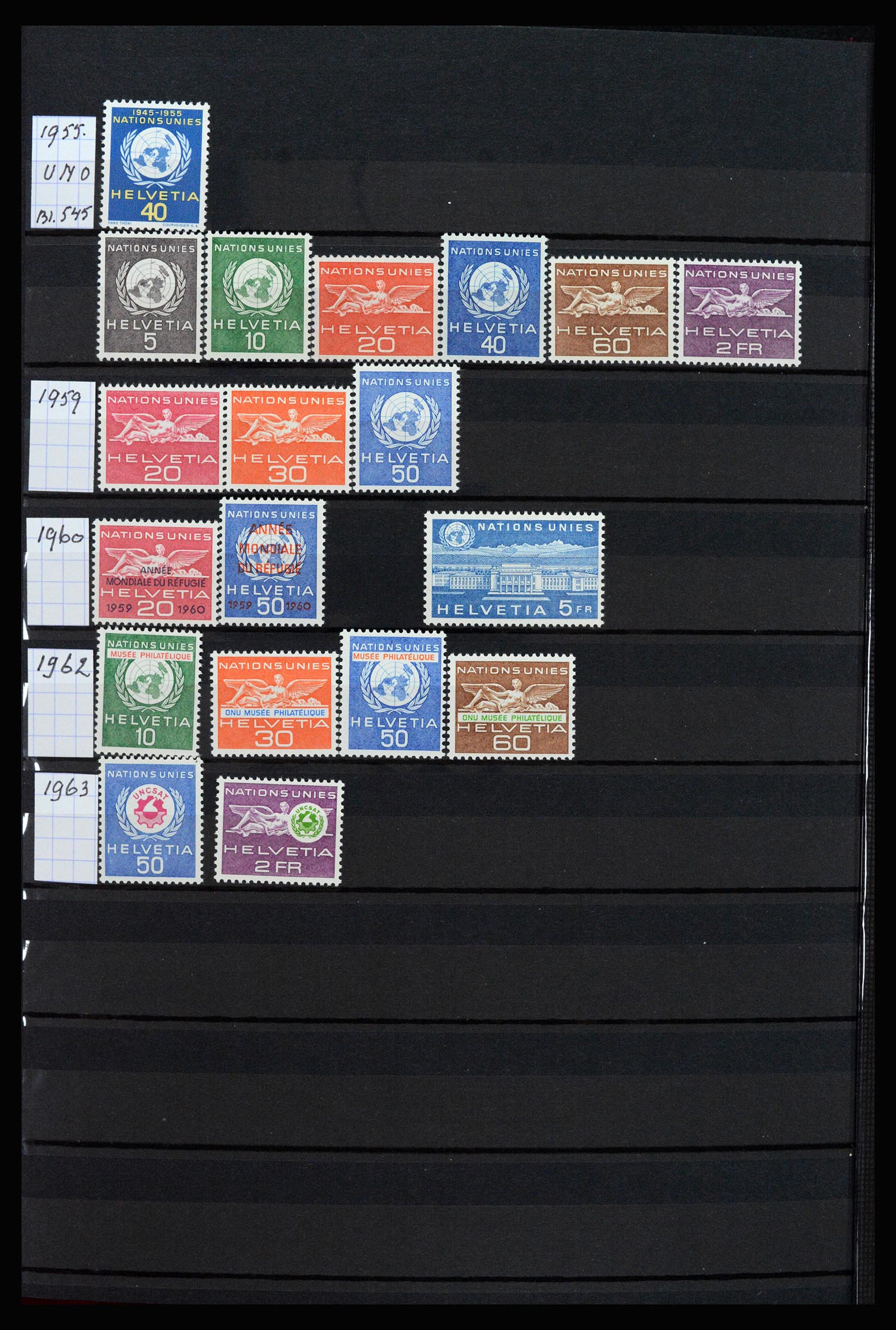37225 166 - Postzegelverzameling 37225 Zwitserland 1854-2020.