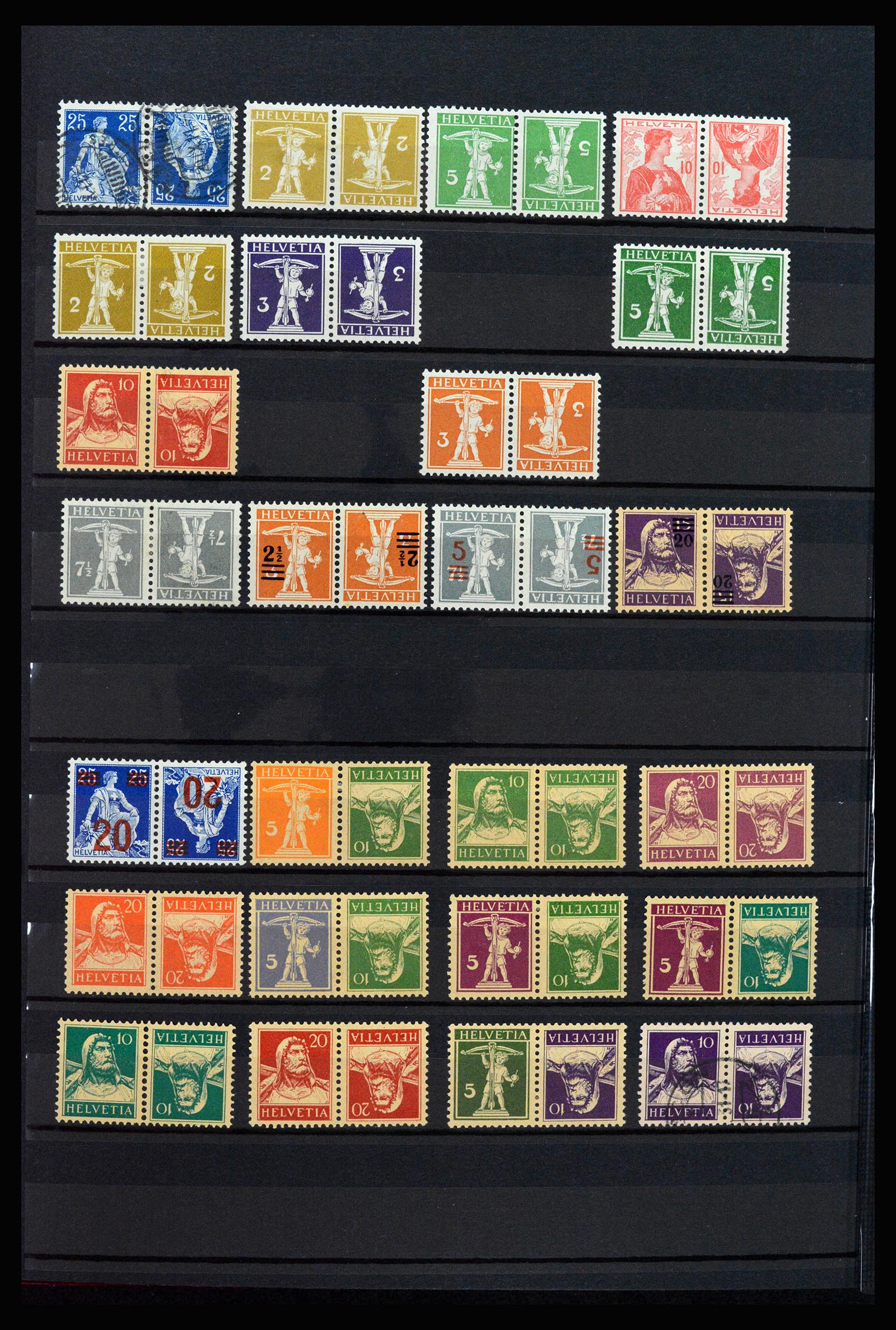 37225 168 - Postzegelverzameling 37225 Zwitserland 1854-2020.