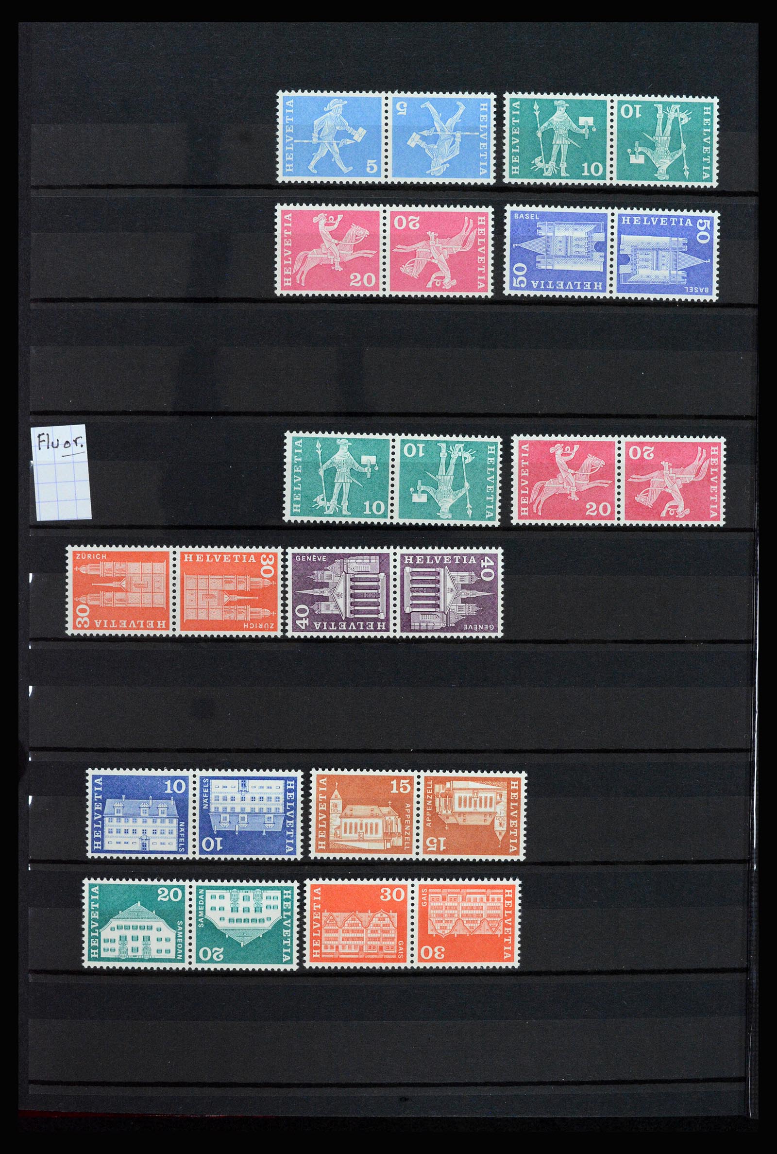 37225 170 - Postzegelverzameling 37225 Zwitserland 1854-2020.